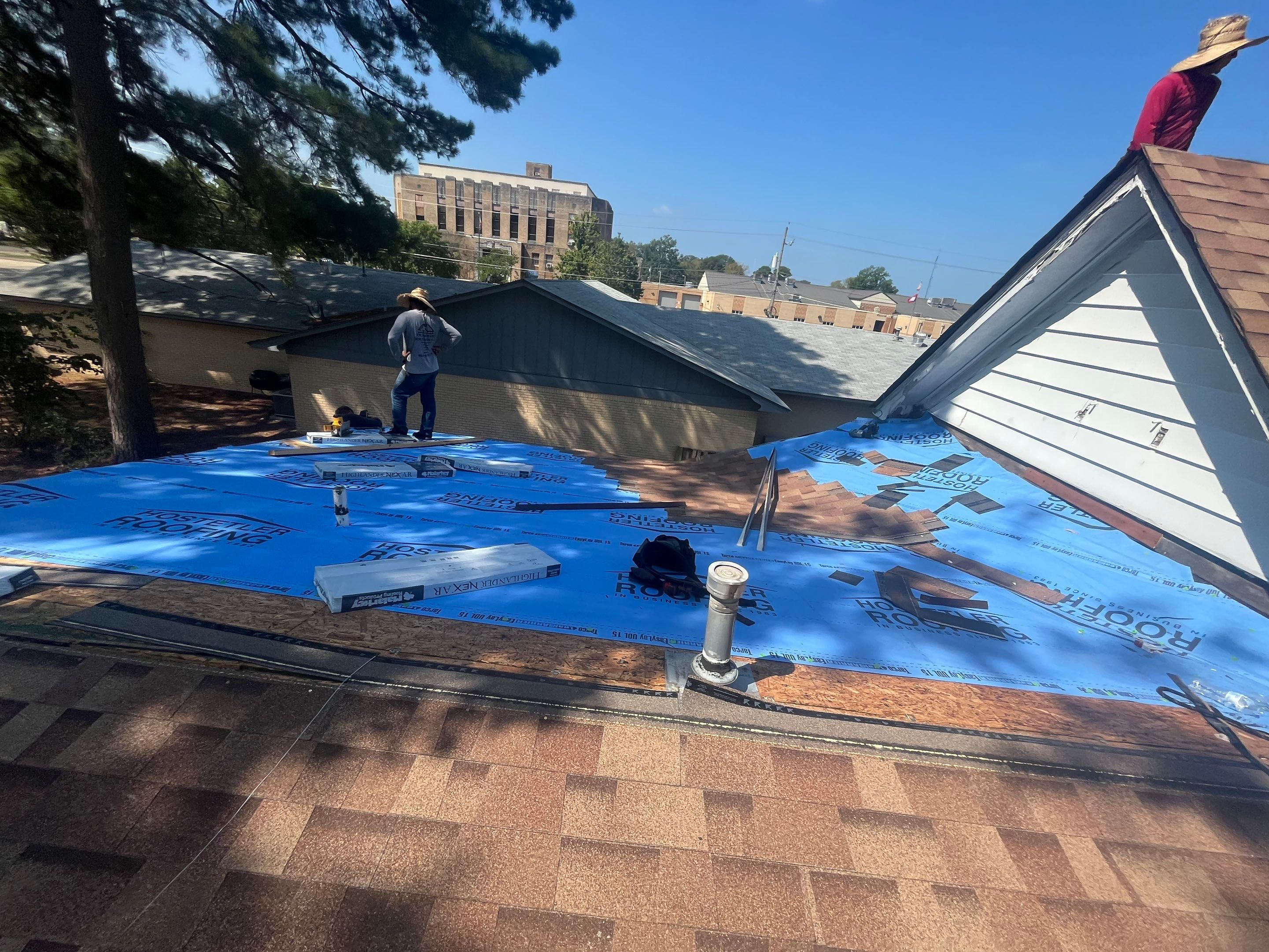 Residential Shingle Reroof using Malarkey Highlander by Hostetler Roofing