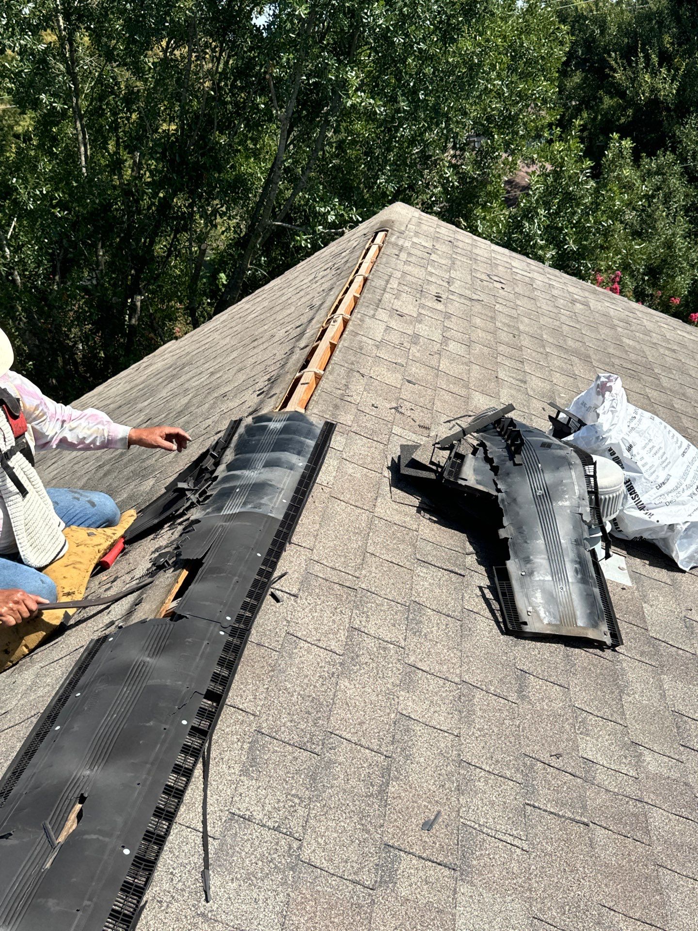 Project in Houston, TX by Associates Roofing Unlimited