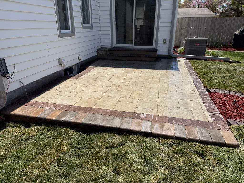 Paver Patio in Saint Louis Park by Sota landscaping