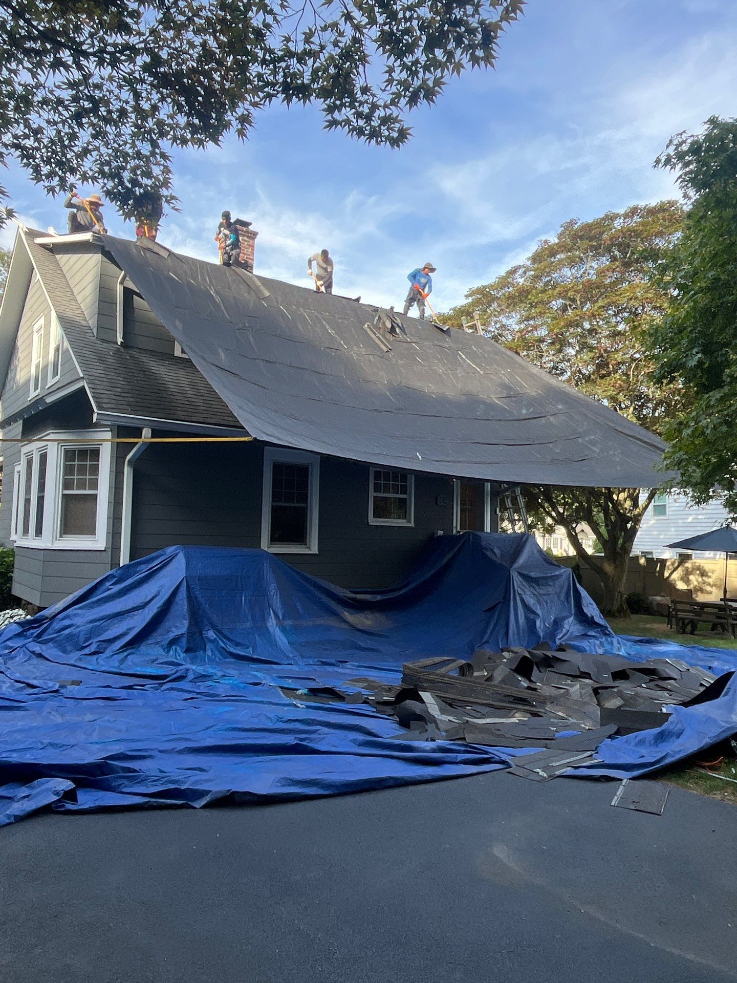 Project in Rye by Hudson Exteriors