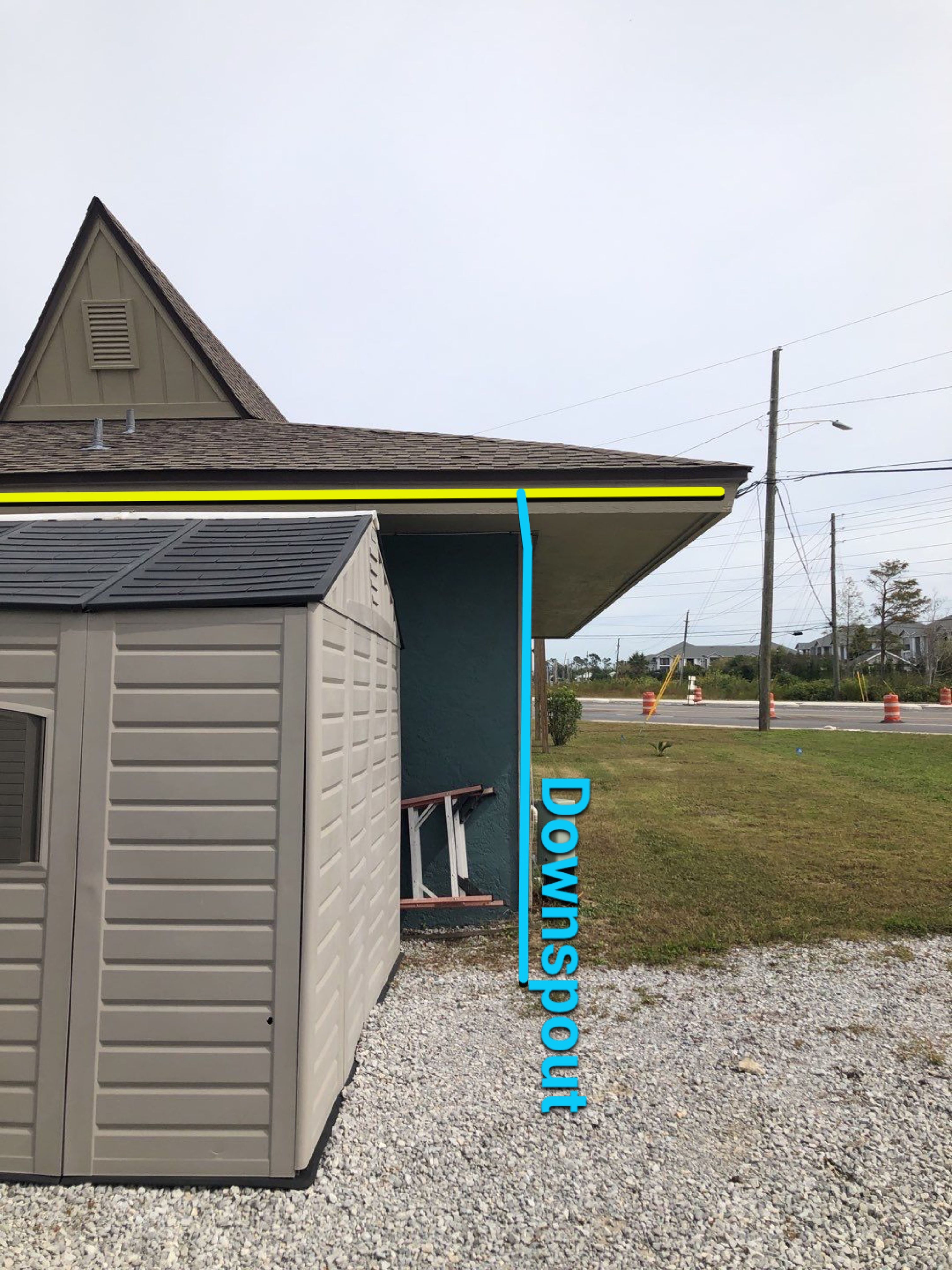 Gutter Installation using Wicker K-Style Seamless Gutters by Gutter Professors