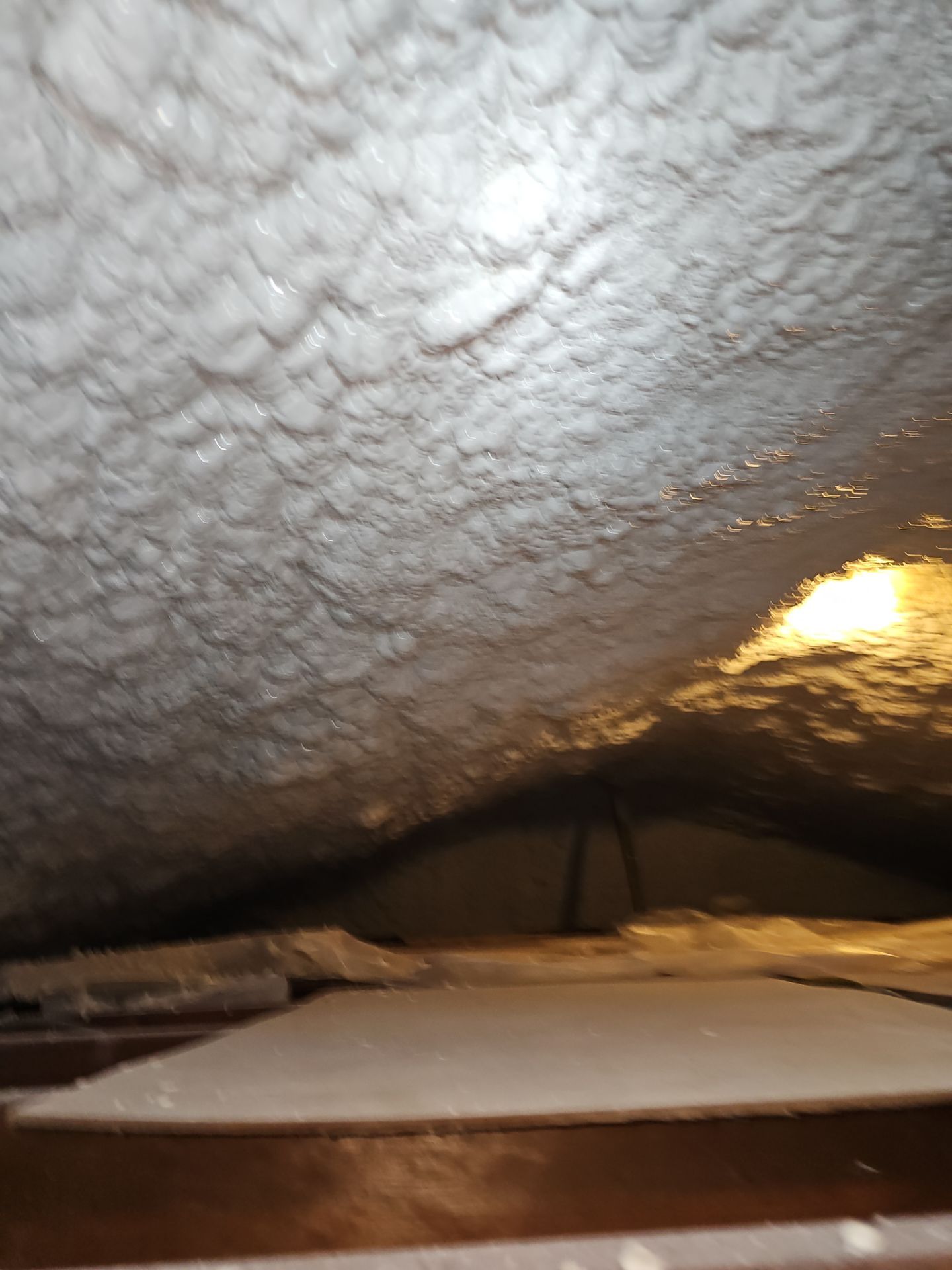 Basement Exterior Walls using Closed Cell Spray Foam by NYS Foam & Energy