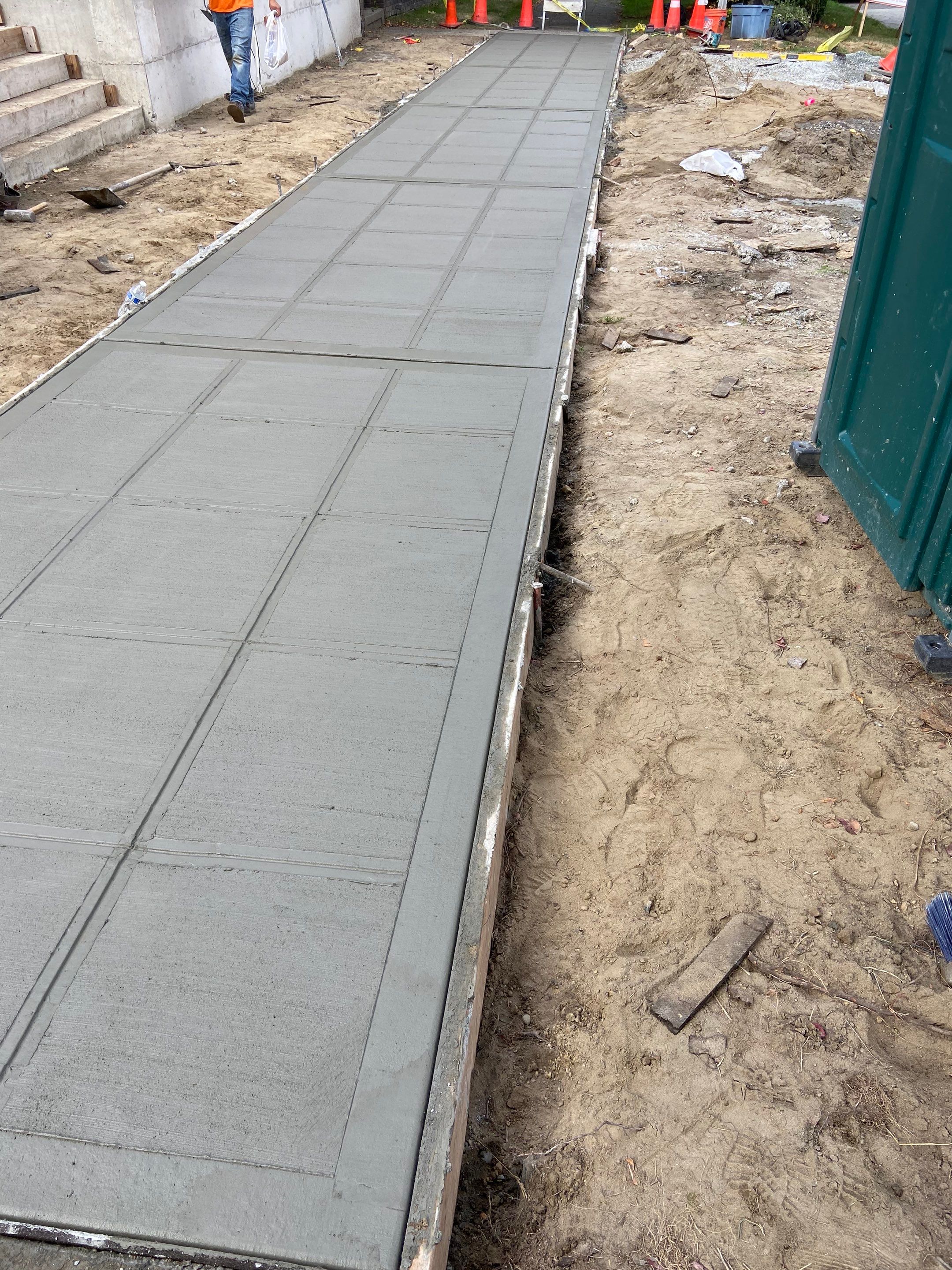 David | Concrete Sidewalk by Jireh Asphalt & Concrete Inc 
