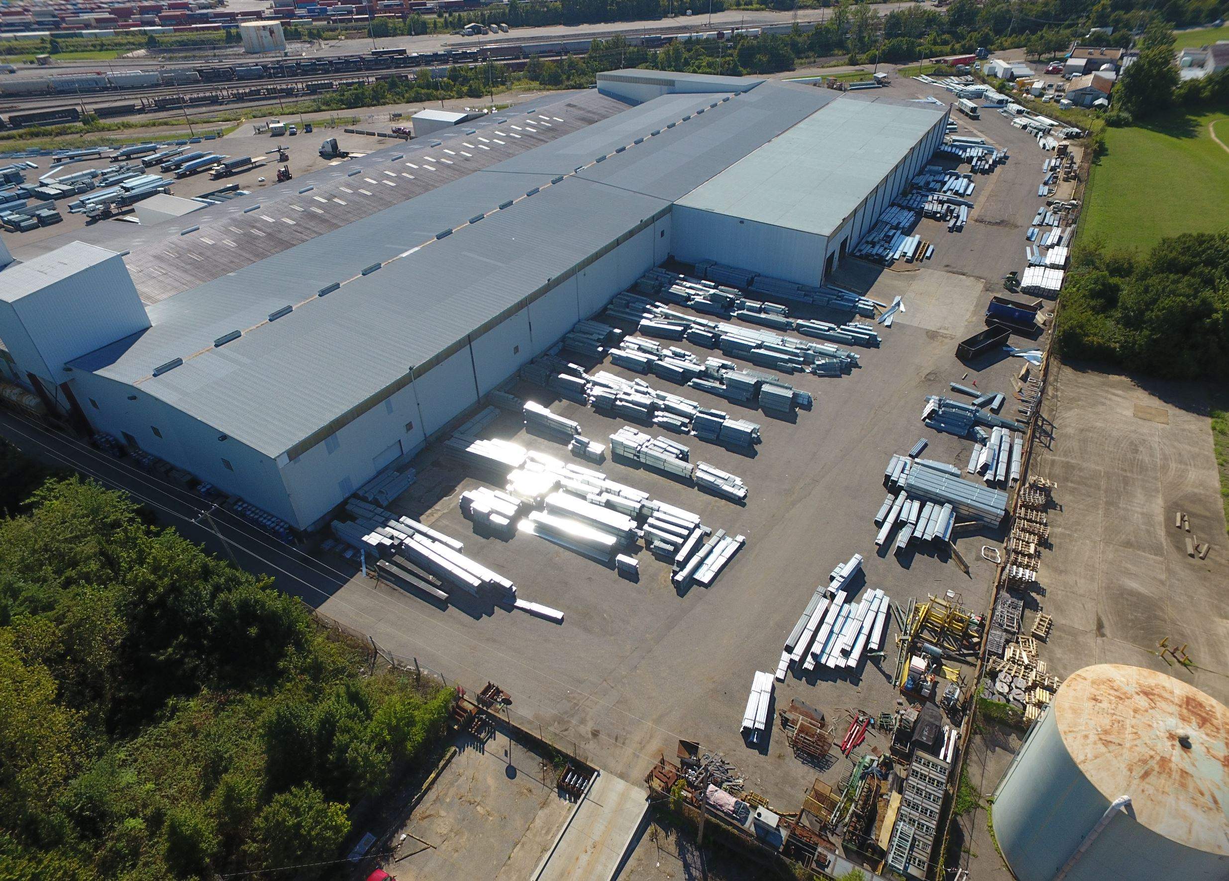 Commercial Metal Restoration System using Aldocoat Coatings by Hostetler Roofing