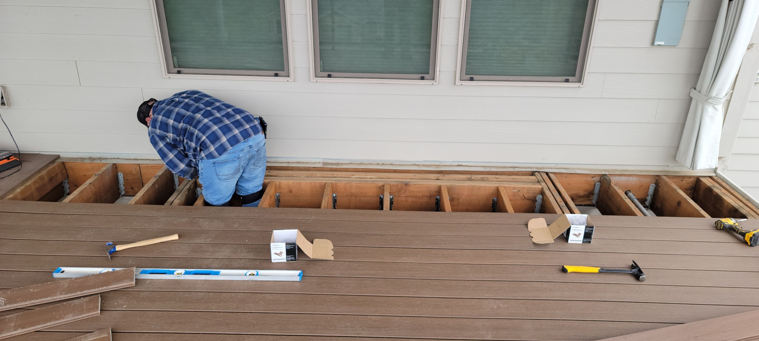 Jacuzzi Removal and deck build back - Camas by Crm Services Llc