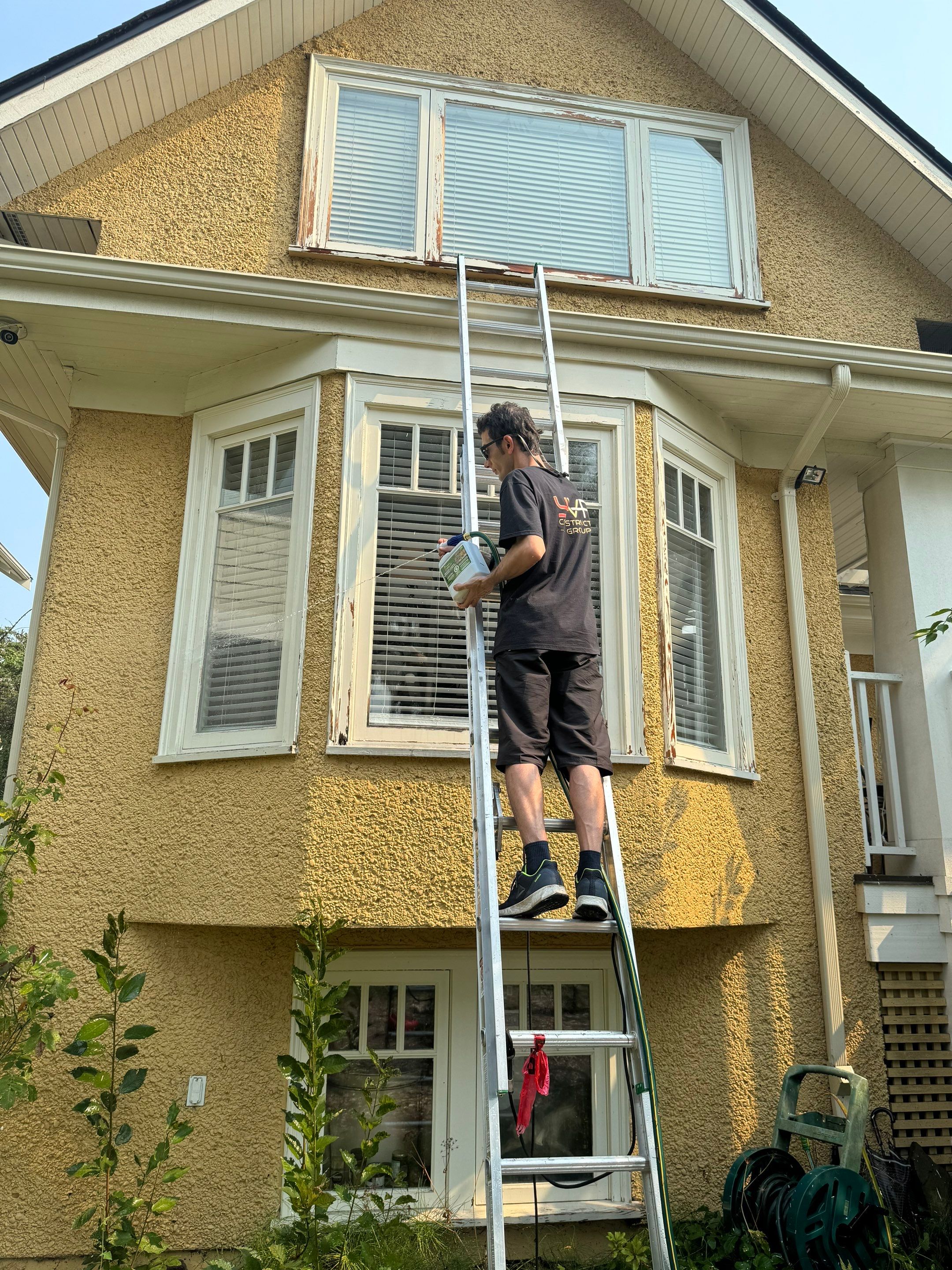 Fascia & Trim Painting - 25th st-  West Vancouver by YVR Construction Group