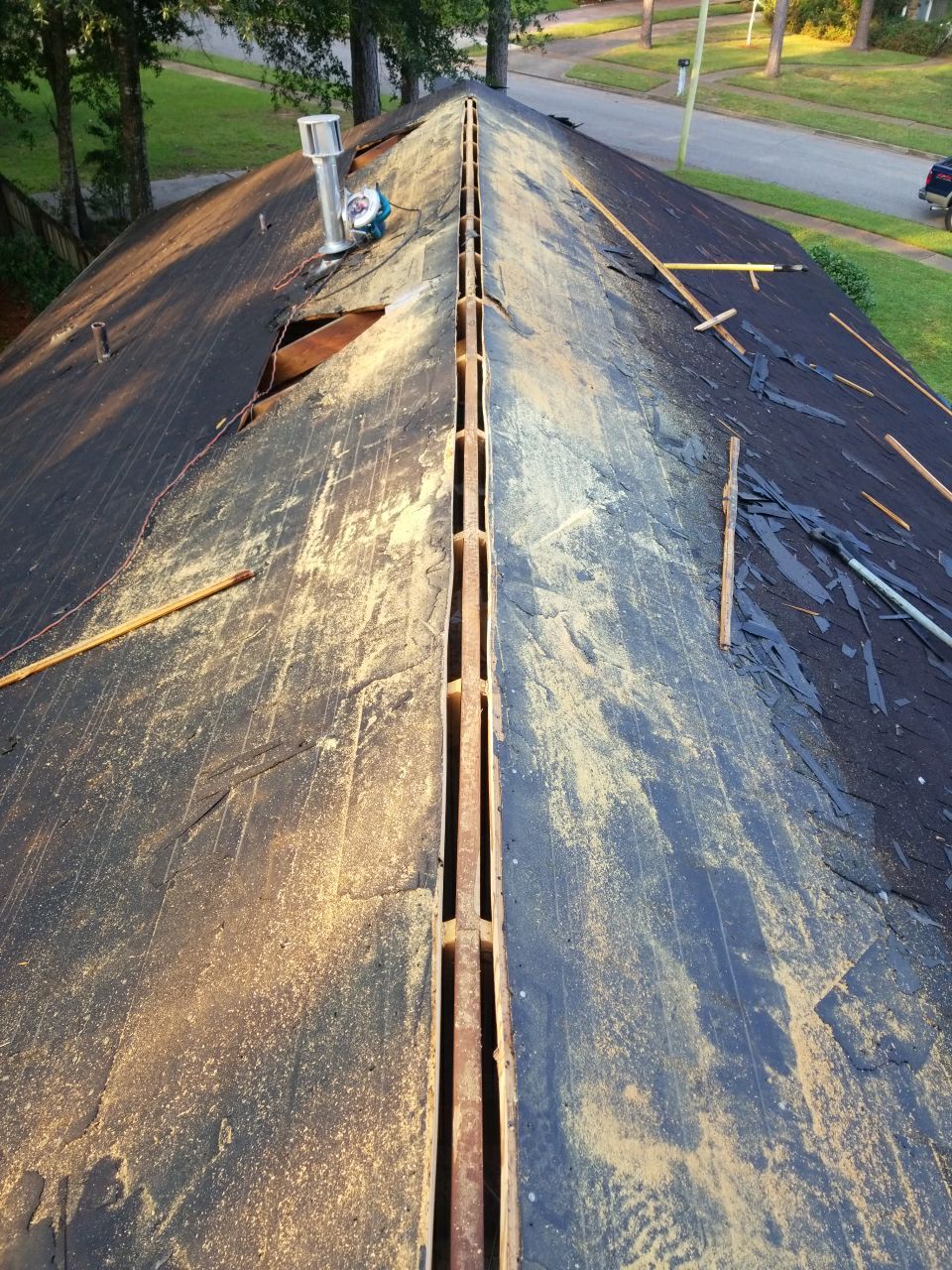 Residential Roofing Installation using Roof Replacement by American Roofing & Construction LLC