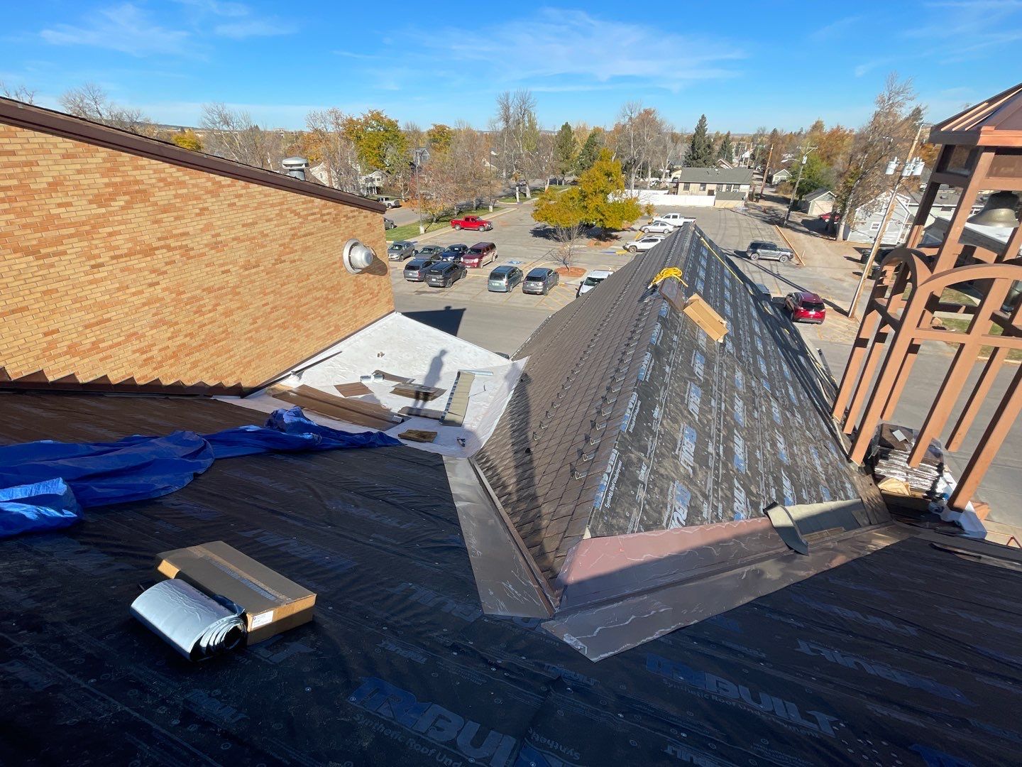 Commercial Roofing Installation using EuroShield by Weather-Tite Exteriors LLC