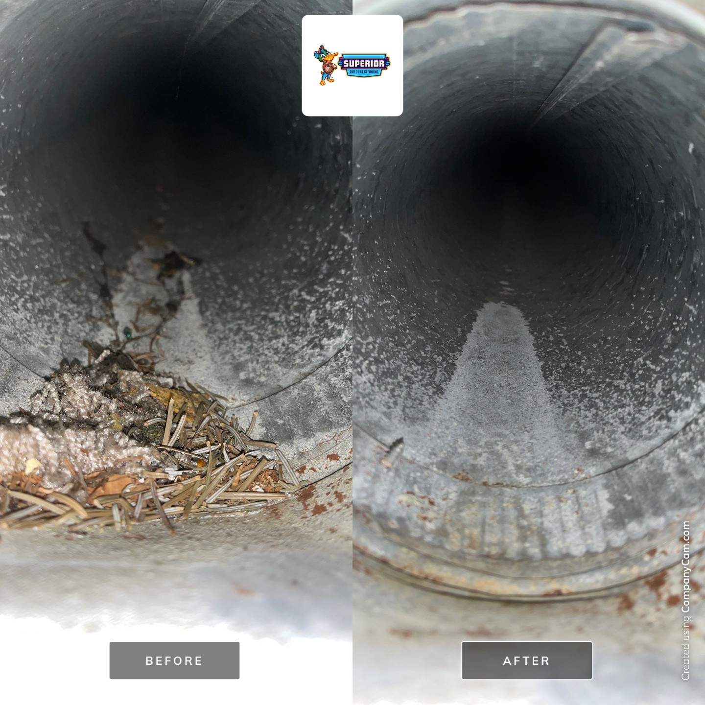 Air Duct Cleaning With a Vacuum Truck in Coraopolis, PA by Superior Air Duct Cleaning