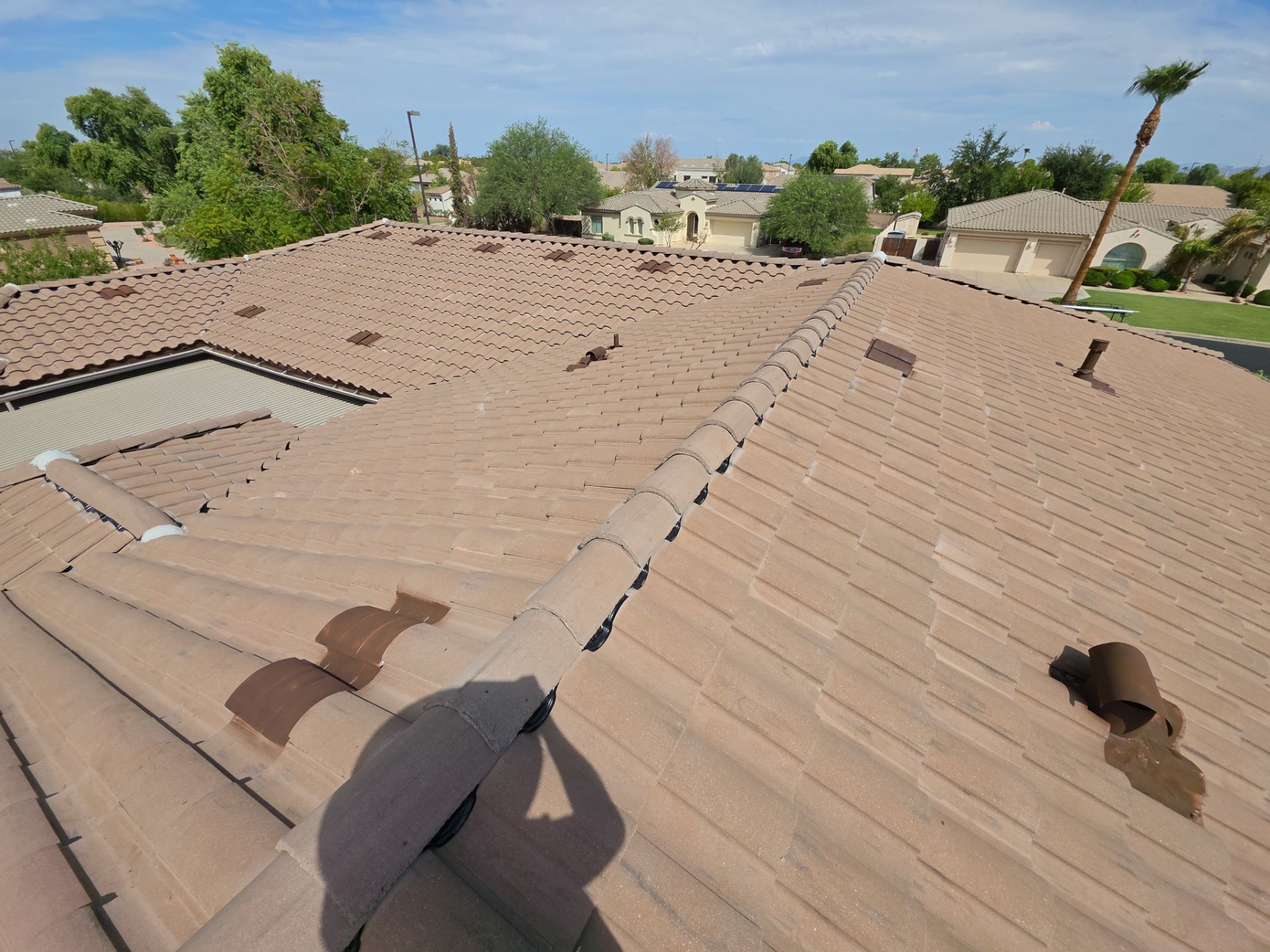 Recent Rain and Storm Damage in Gilbert by Weather-Tite Roofing