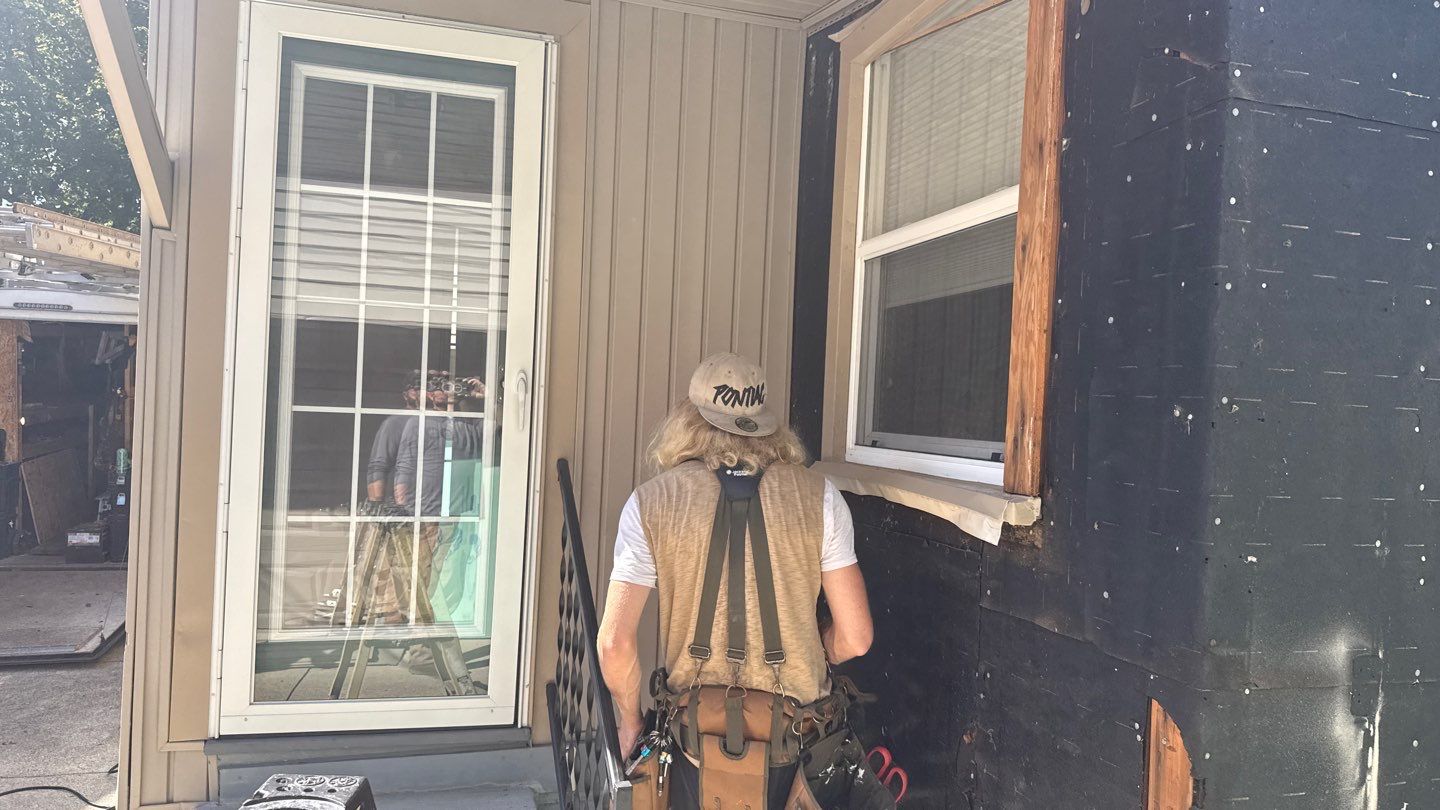 Siding Replacement using Alside Odyssey D4" Tuscan Clay by 180 Contractors