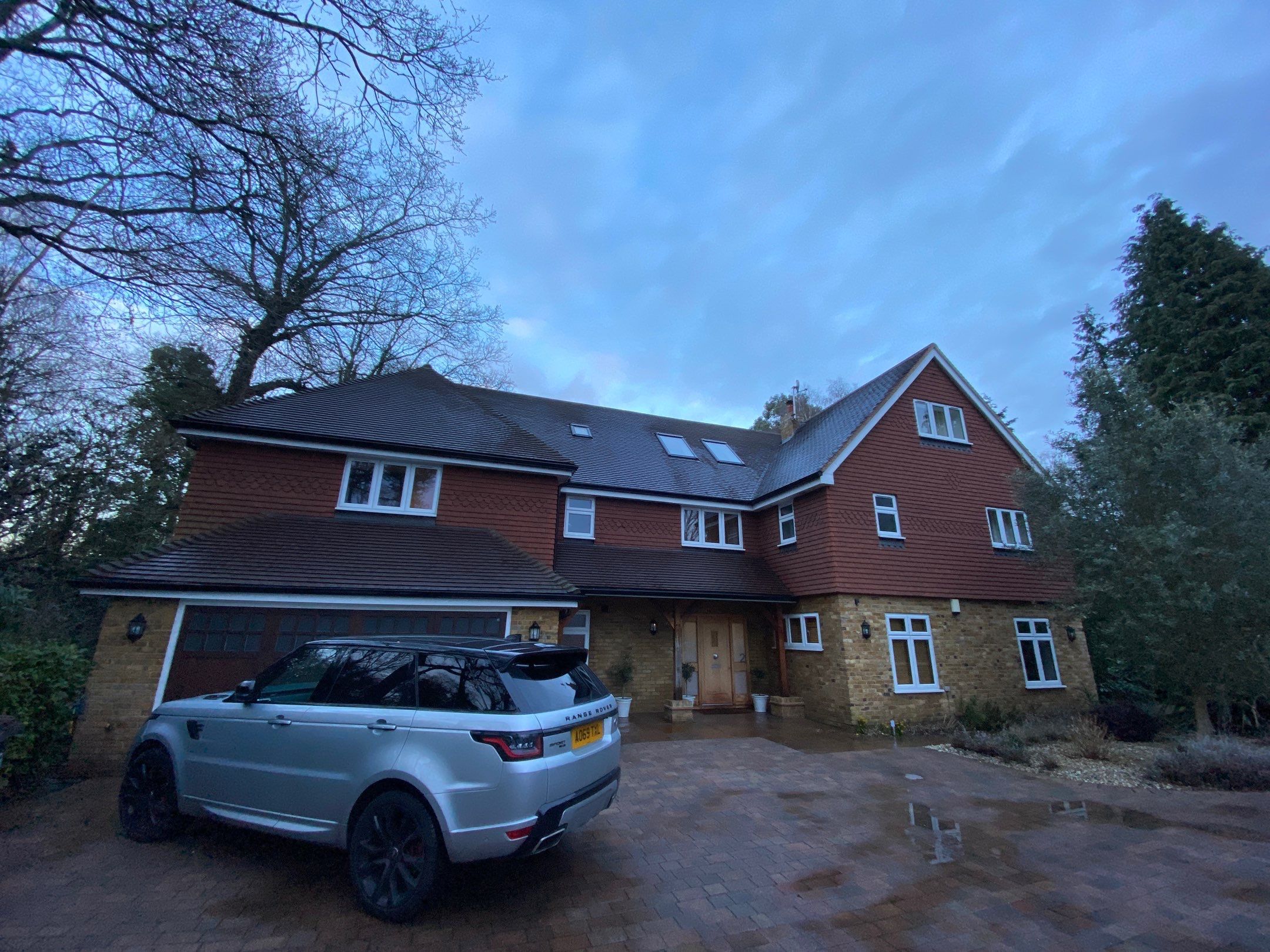 Exterior Clean - Roof - Patio using Honda 15lpm Low Pressure Washing Machine by Ges Exterior Cleaning ltd