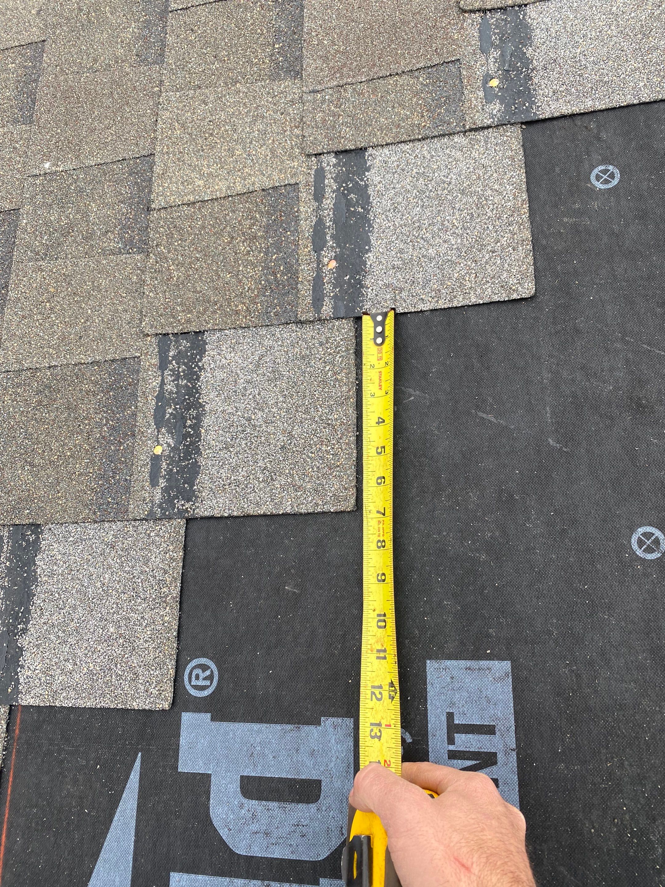 Resdiental Hail Damage Roof Replacement using Atlas Pinnacle Class 4 Impact Resistant "Weathered Wood" color by Black Belt Roofing