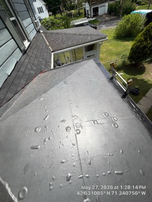EPDM Flat Roof Replacement by Mighty Dog Roofing of Greater Middlesex County