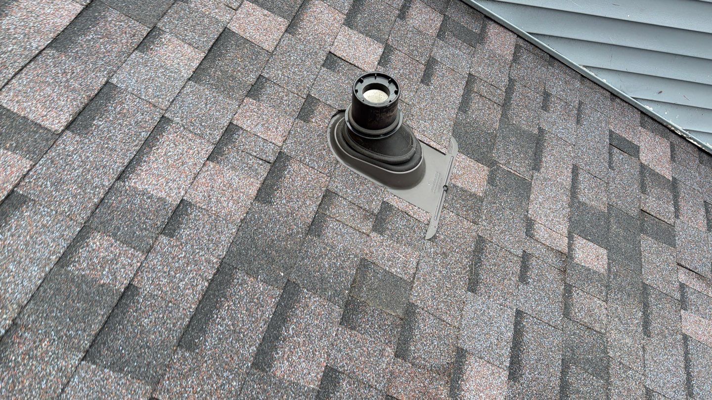 Roof Replacement using Owens Corning Midnight Plum by 180 Contractors