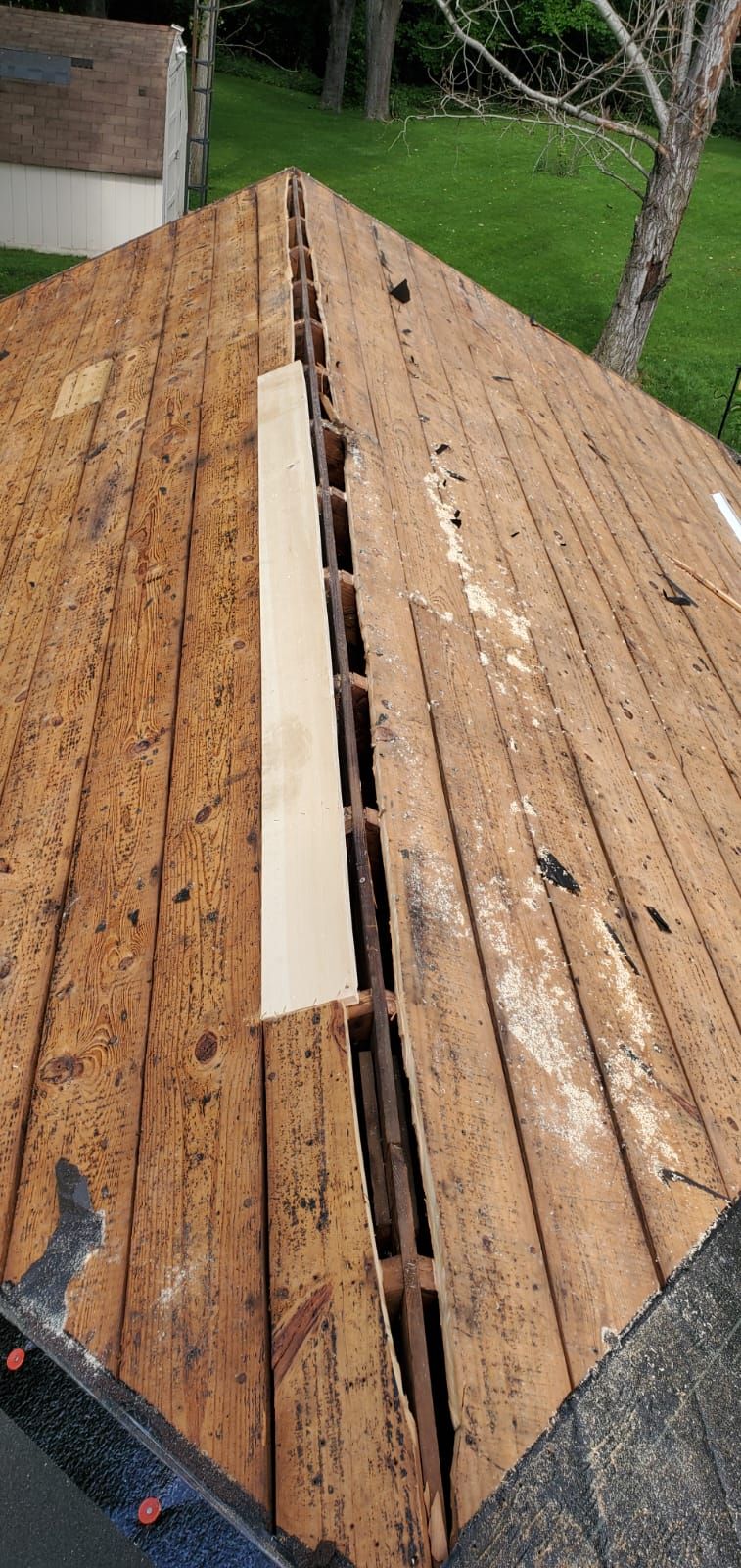 Atlas Pinnacle, Color, Oyster Shell, Drip Edge, Color, White by Eagle Eye Roofing