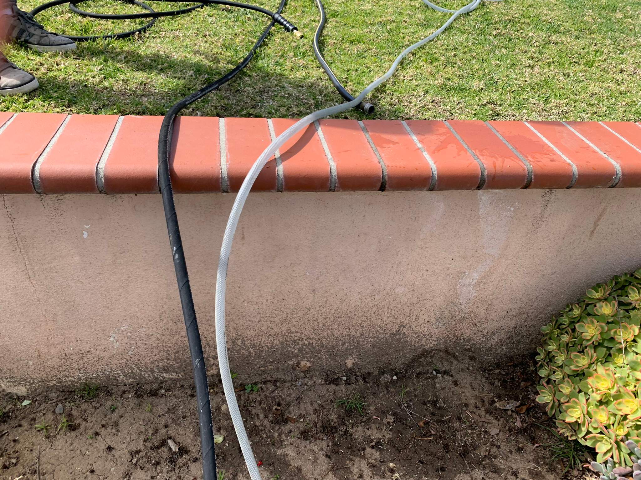 Pressure Wash using Sodium Hypochlorite and Solar Panel Cleaning in Huntington Beach by Property Cleaning Experts