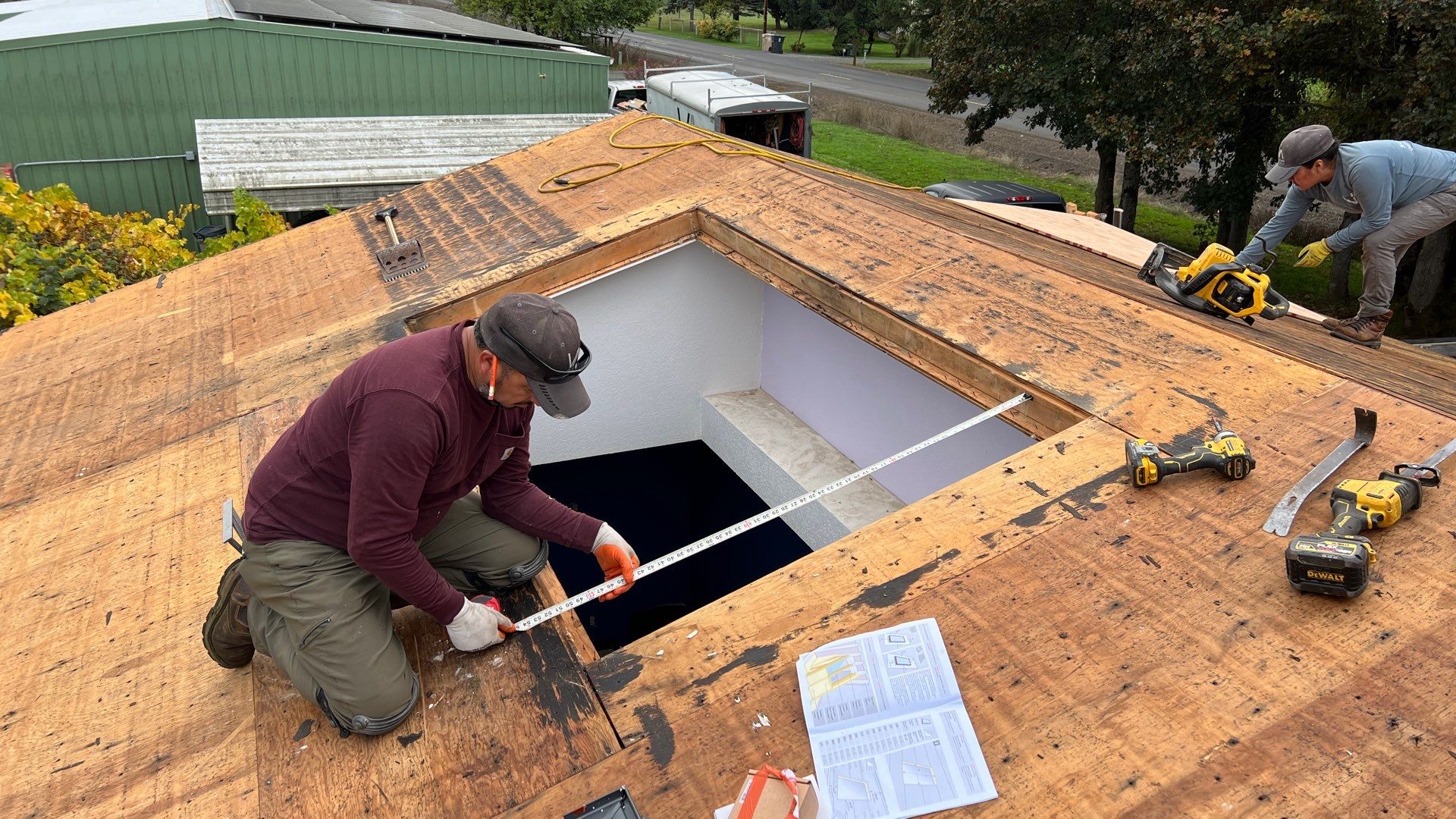 Residential Roofing Installation + New Skylights by Villegas Remodeling, LLC