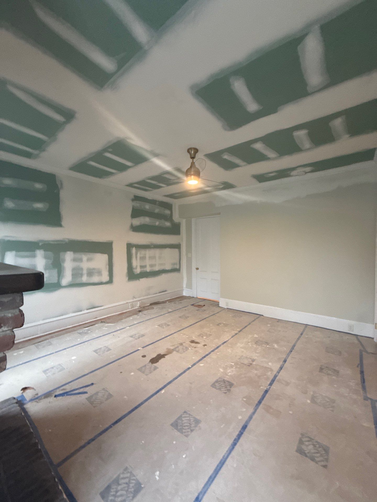 Drywall Job For National Guard by Axtra Hand