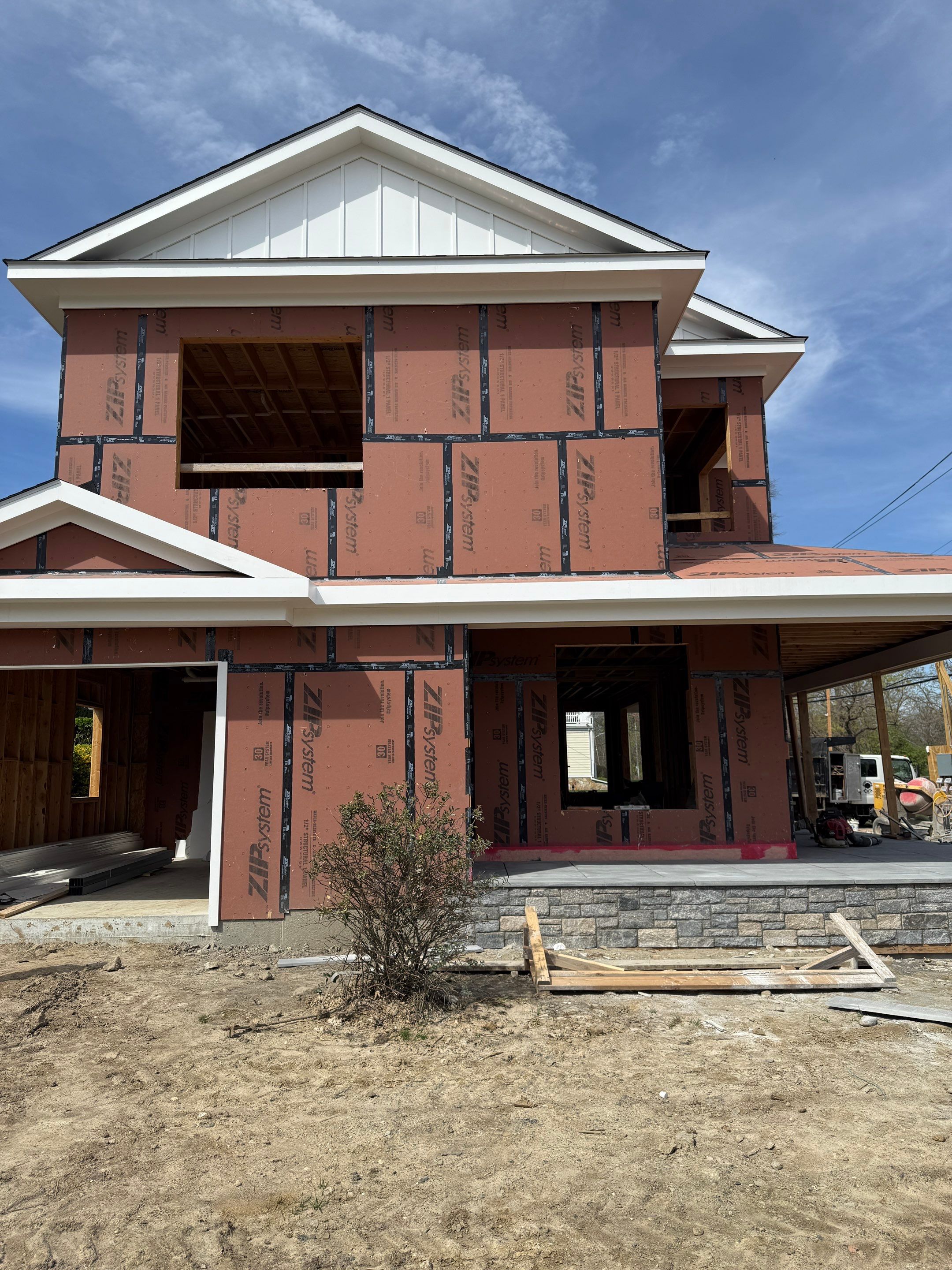 James Hardie New Construction, Rye NY by Ideal Siding 