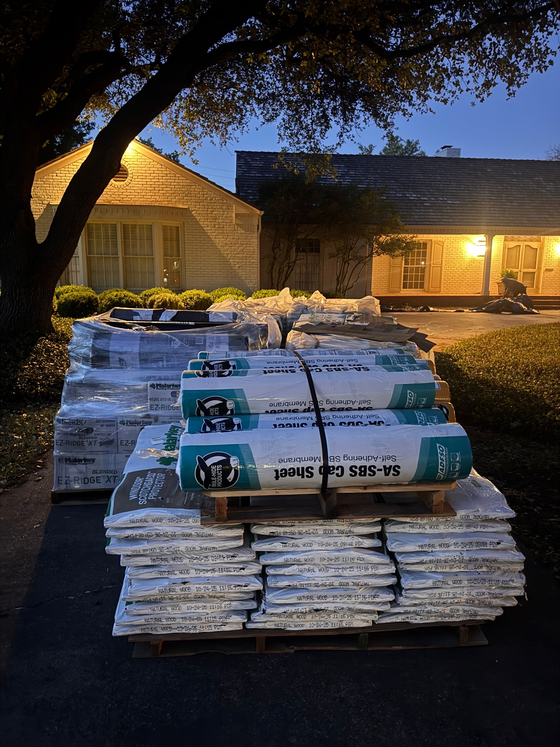 Wichita Falls Roof Replacement Featuring Malarkey Windsor Architectural Shingles by Shearman Roofing & Construction