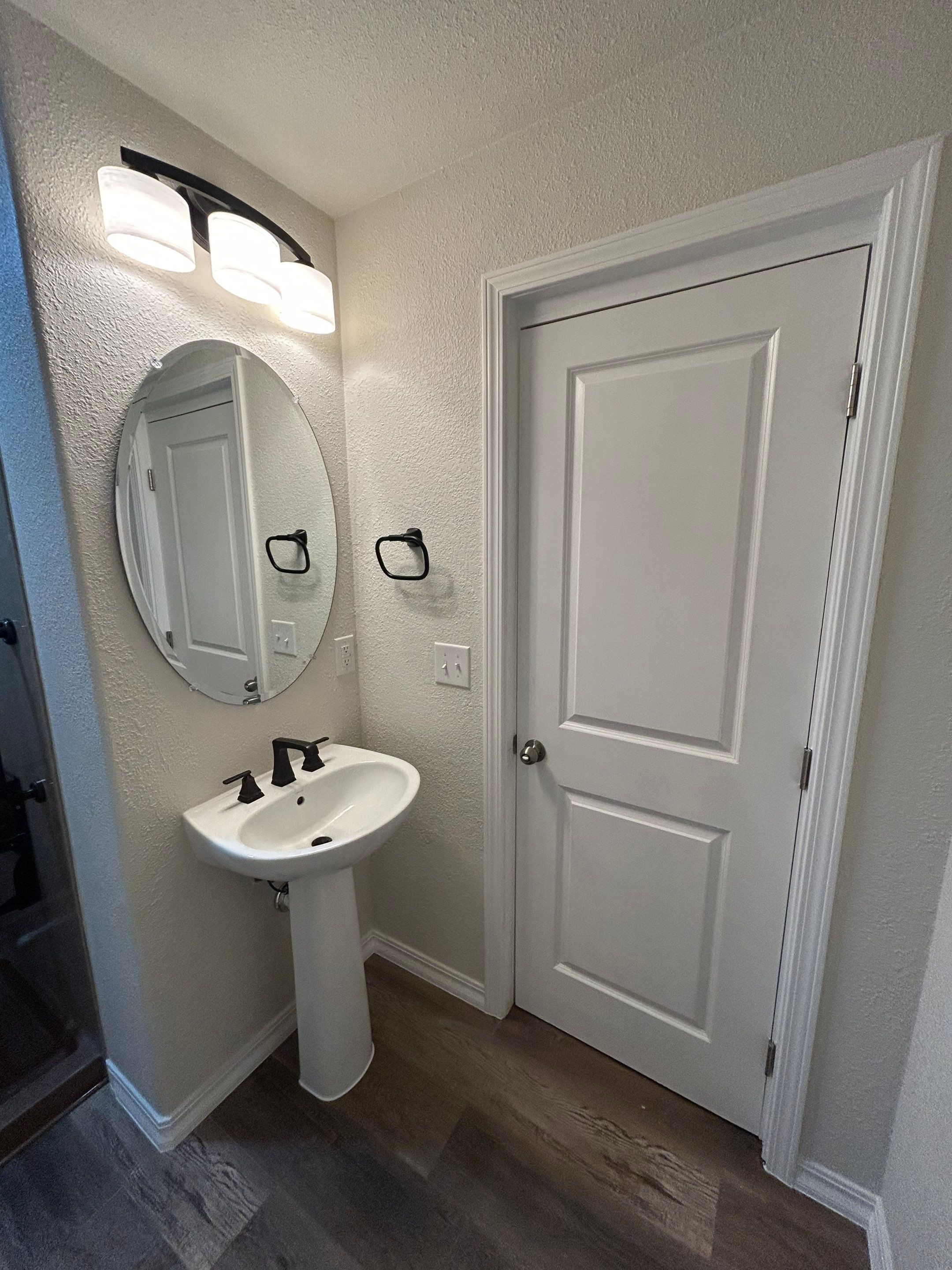 Shower Addition to Powder Room  by Center Point Renovations