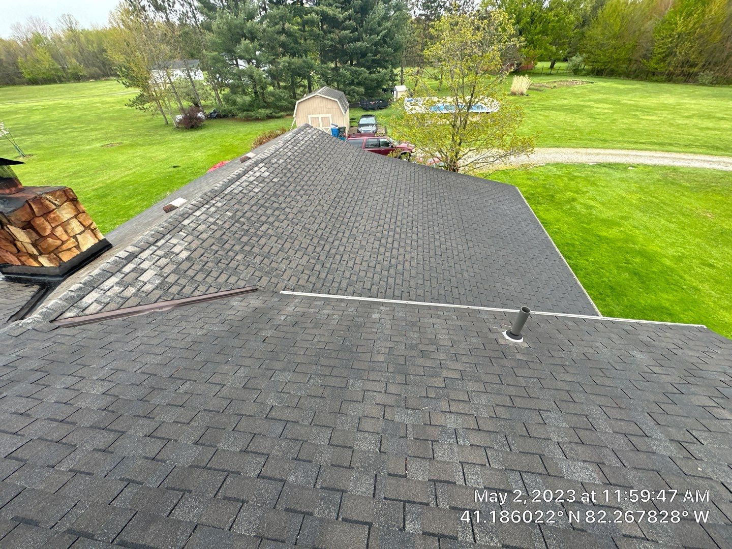 Residential Roof Replacement using Owens Corning Duration, Black Sable by Absolute Roofing and Construction