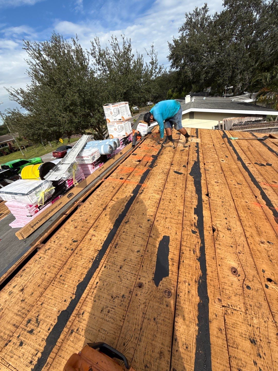 Project in St. Petersburg 33710 by Mitchell Roofing Company LLC