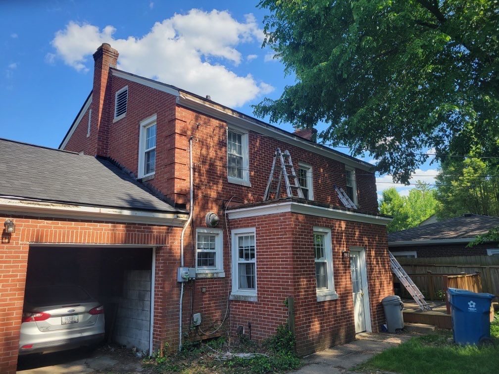 Oakridge Onyx Black and Black Gutters by 317 Roofing & Restorations