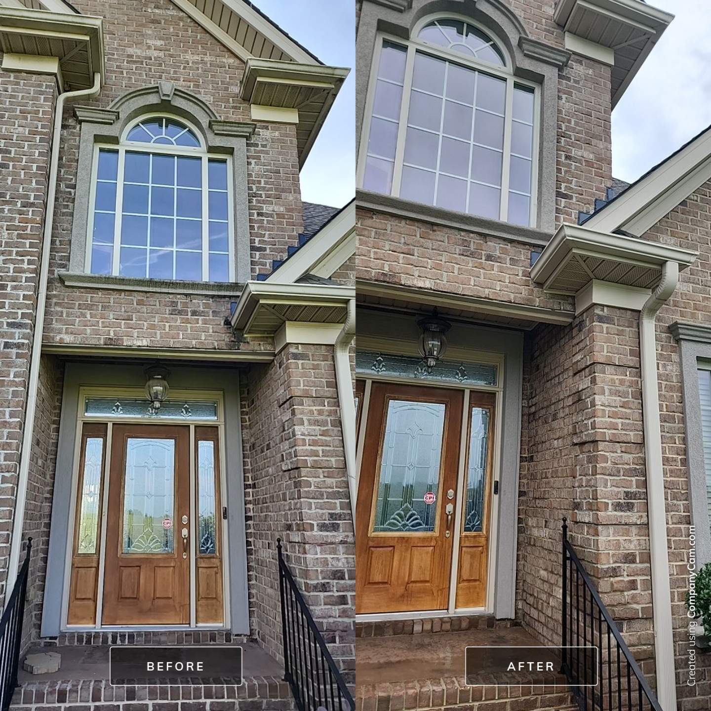 House Wash using cleaner by Power Wash Masters LLC