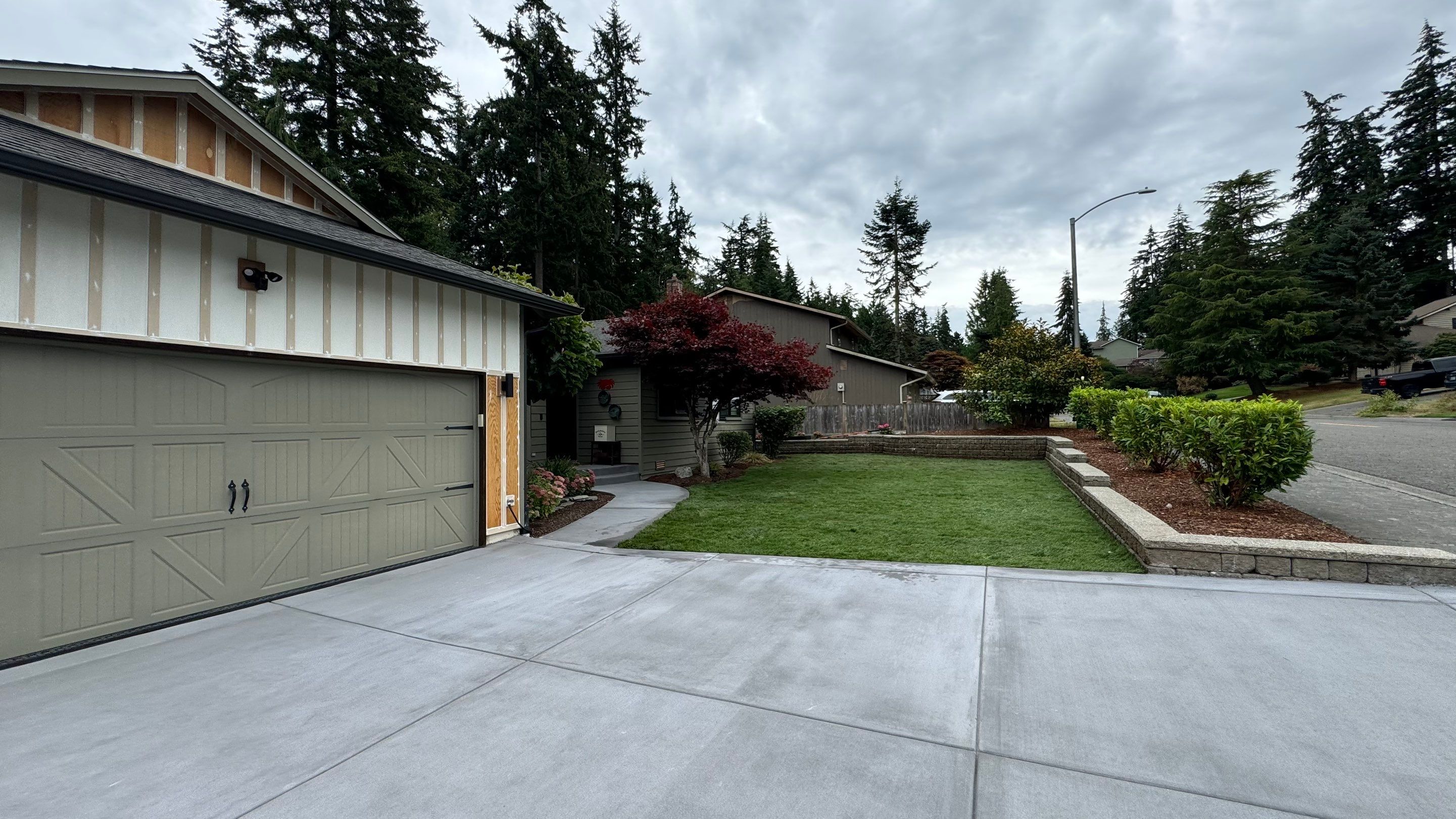 James | Concrete Driveway, Walkway & Stairs/Porch and & Planting by Jireh Asphalt & Concrete Inc 
