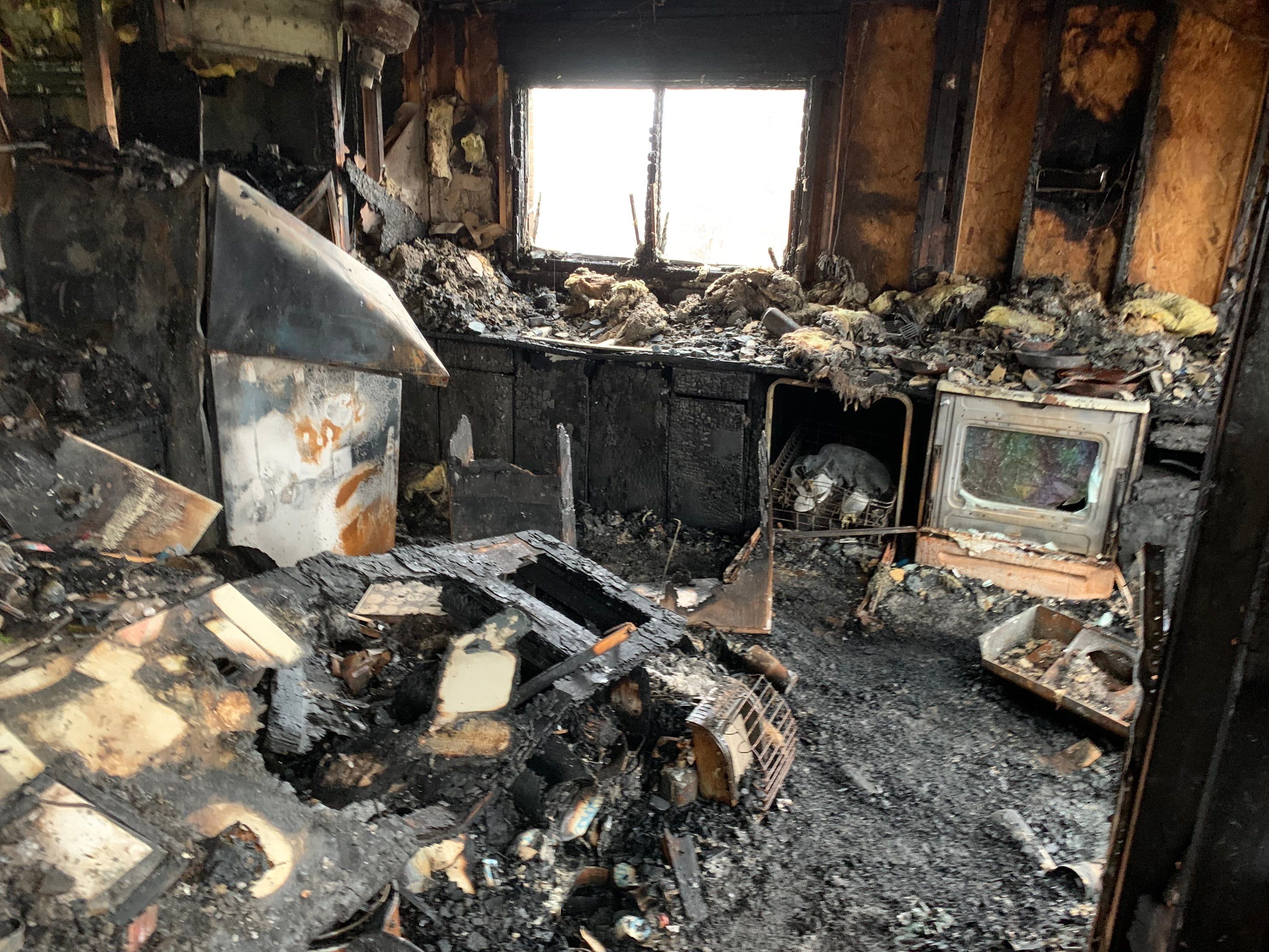 Fire Damage/Ground up rebuild by Wolf Hills Restoration