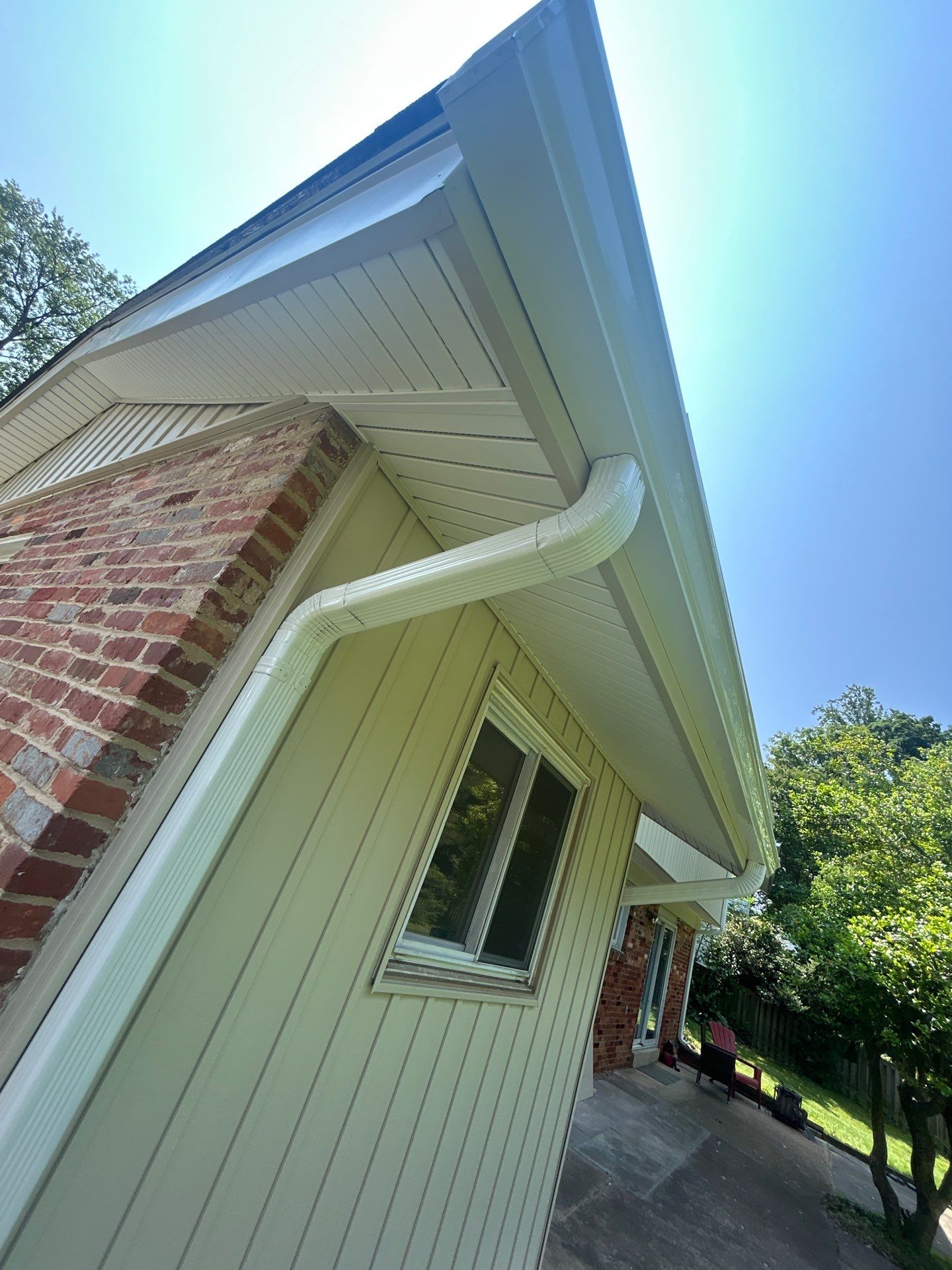 Fairfax: Residential Siding Replacement with CertainTeed 8" Board and Batten Siding in Desert Tan by RM Banning, Inc.