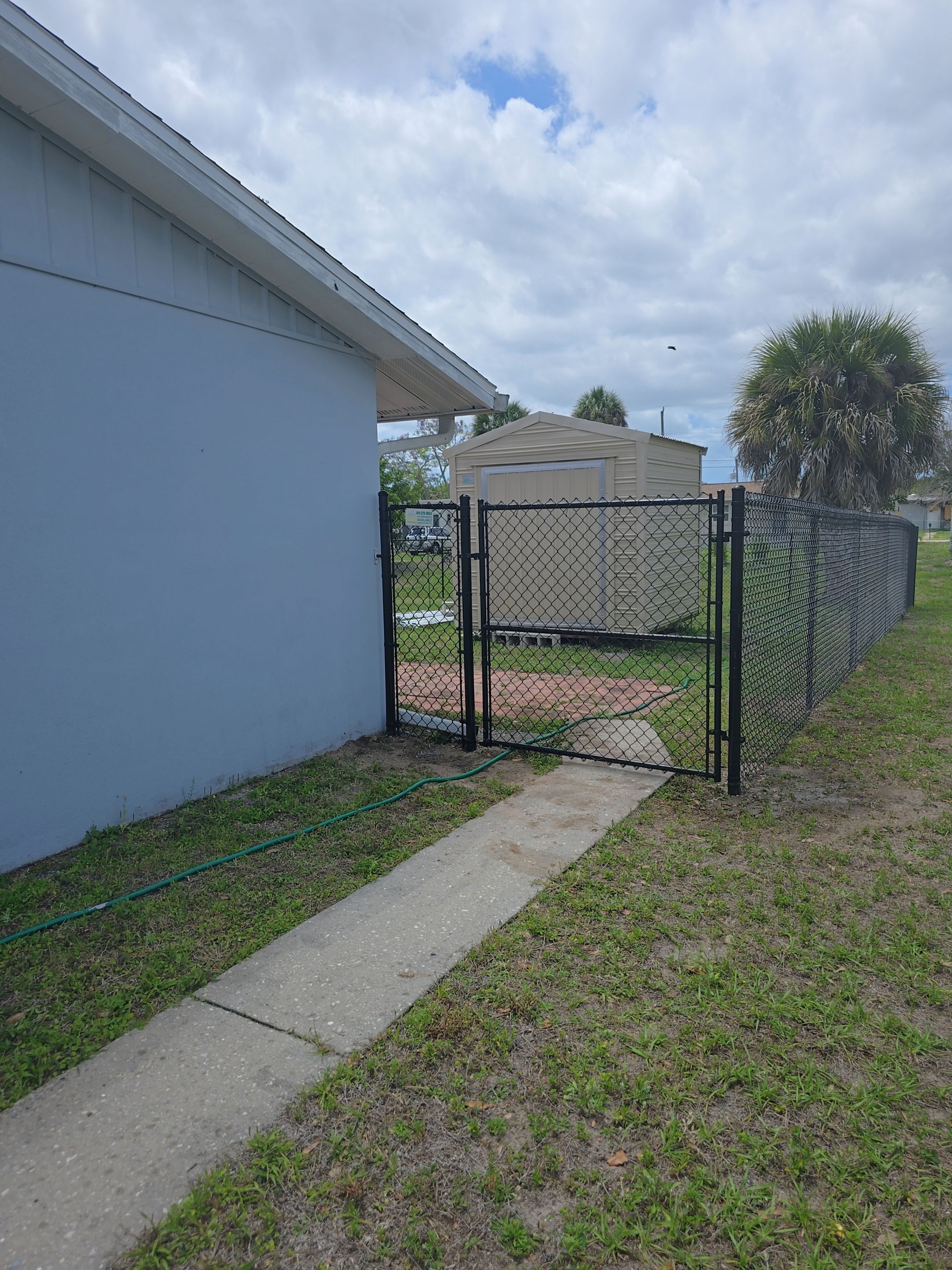Chain Link Installation in North Port by True Fence LLC
