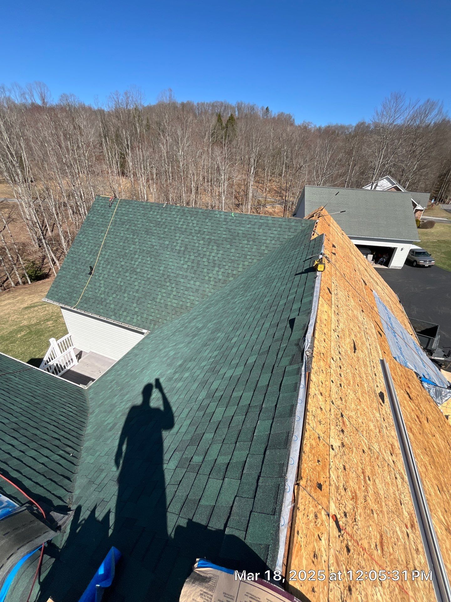 Residential Roofing Installation using Certainteed Landmark Pro Shingles by Fahey Roofing + Contracting