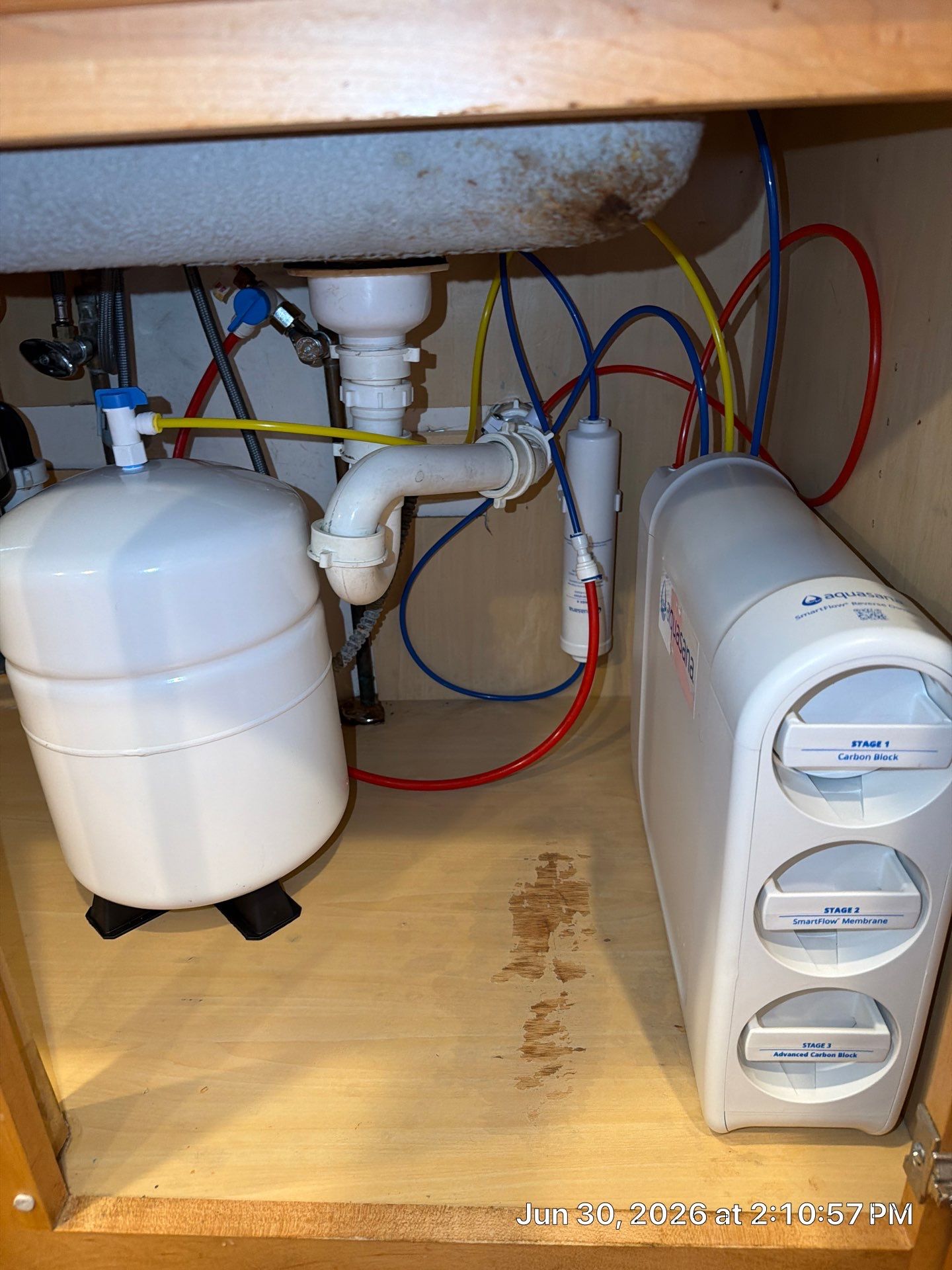 Under-Sink Reverse Osmosis System Installation & Kitchen Drain Clearing – Lake Villa, IL | GSHA Services, LTD by GSHA Services LTD
