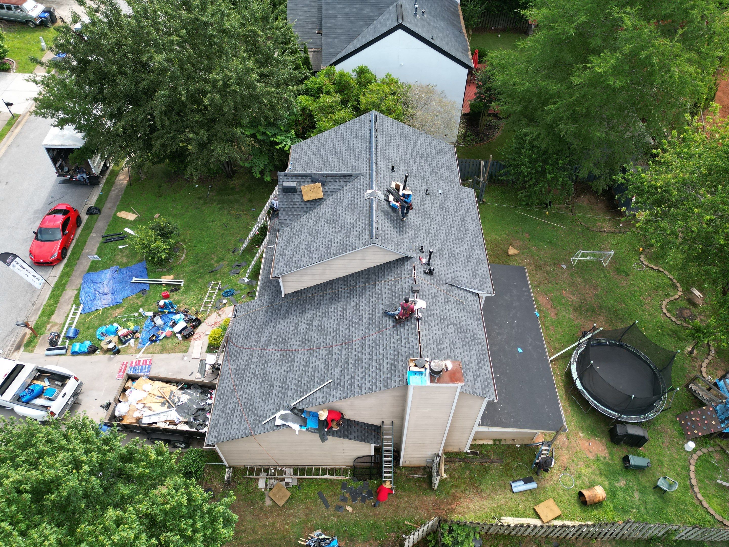 Roof replacement  by Deerfield Roofing LLC
