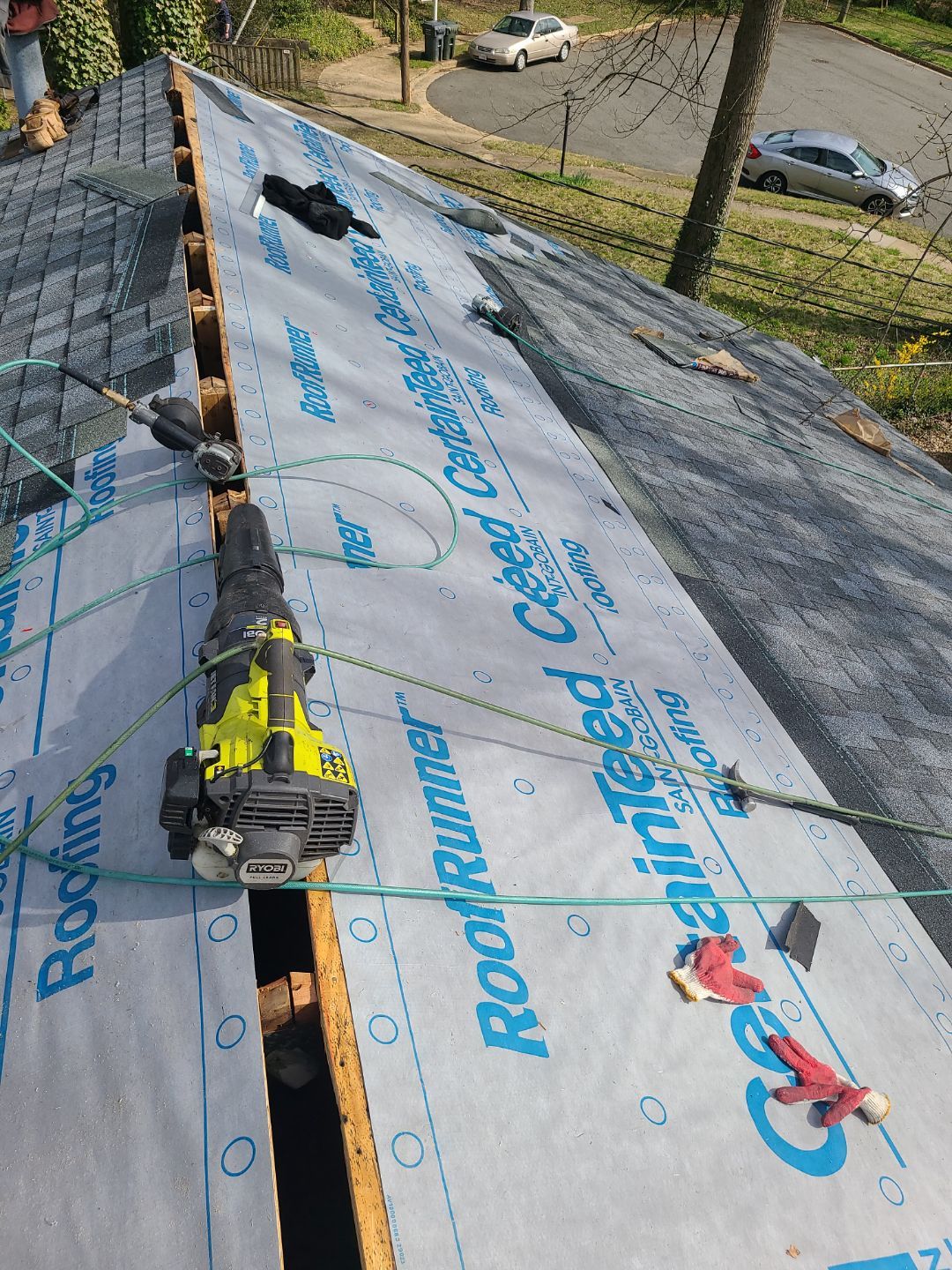 Falls Church Landmark Pro Roof in Max Def Pewter by RM Banning, Inc.