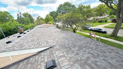 Roof Replacement using CertainTeed Landmark