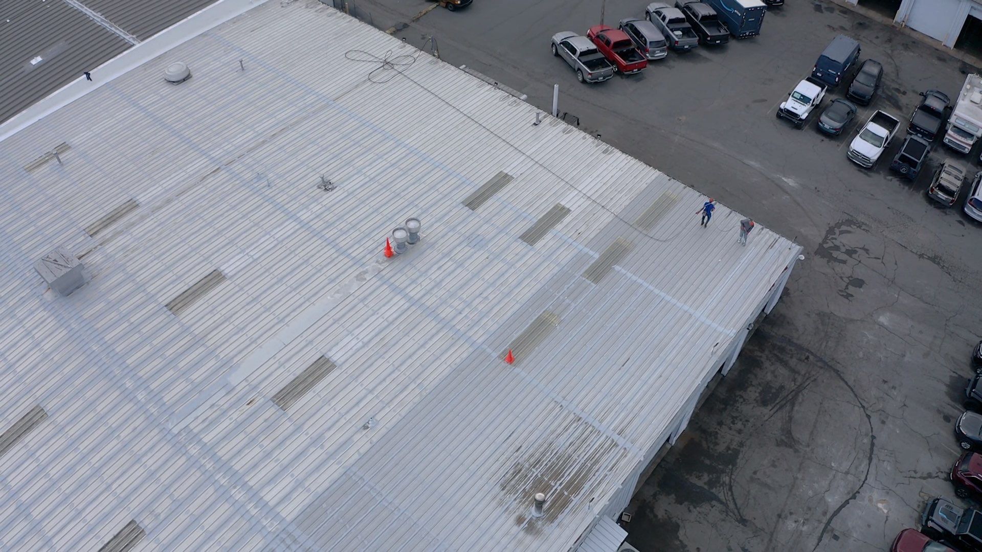 Acrylic Coating  by Just In Time Roofing and Restoration