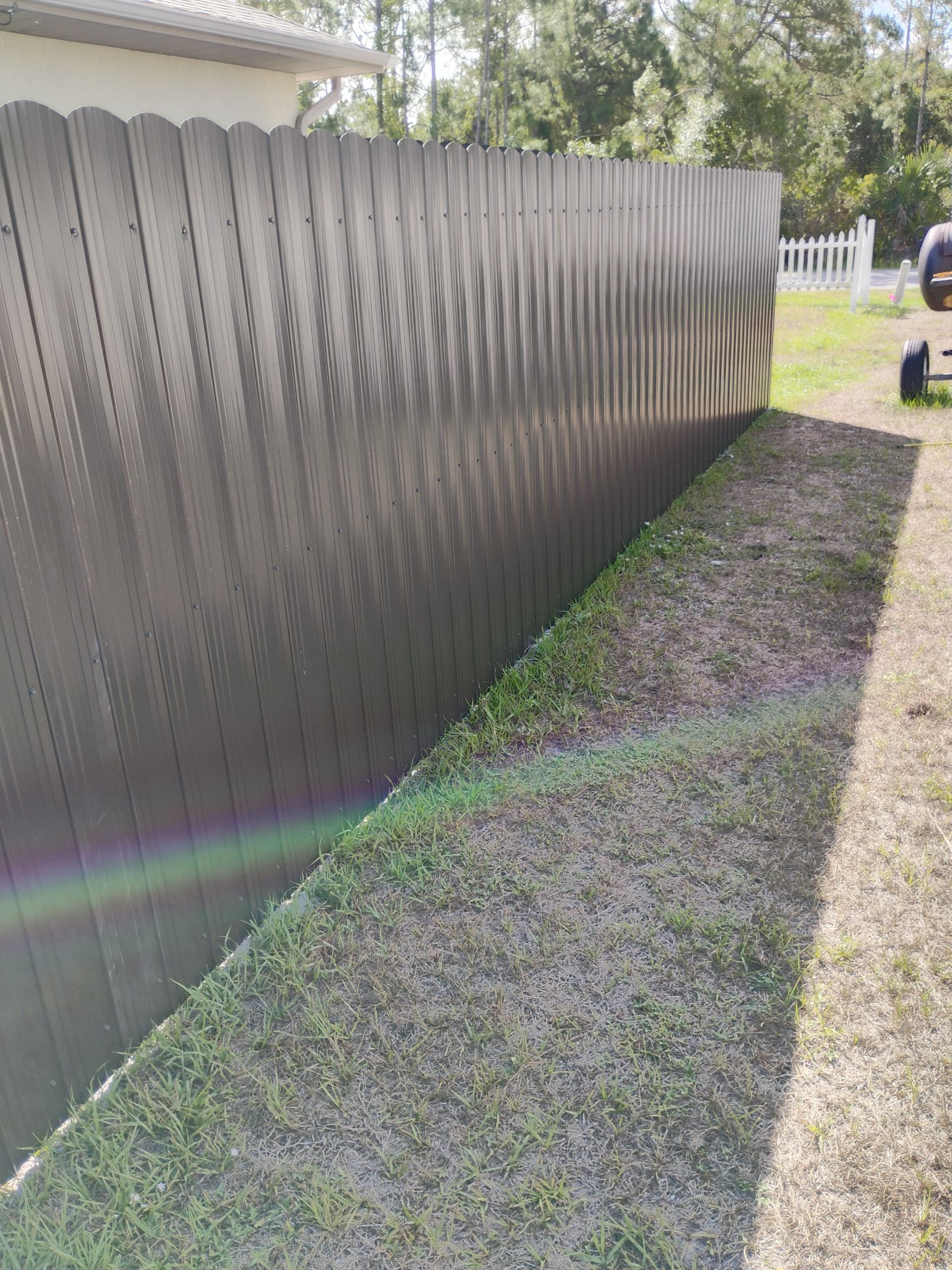 Bronze Metal Privacy in North Port by True Fence LLC