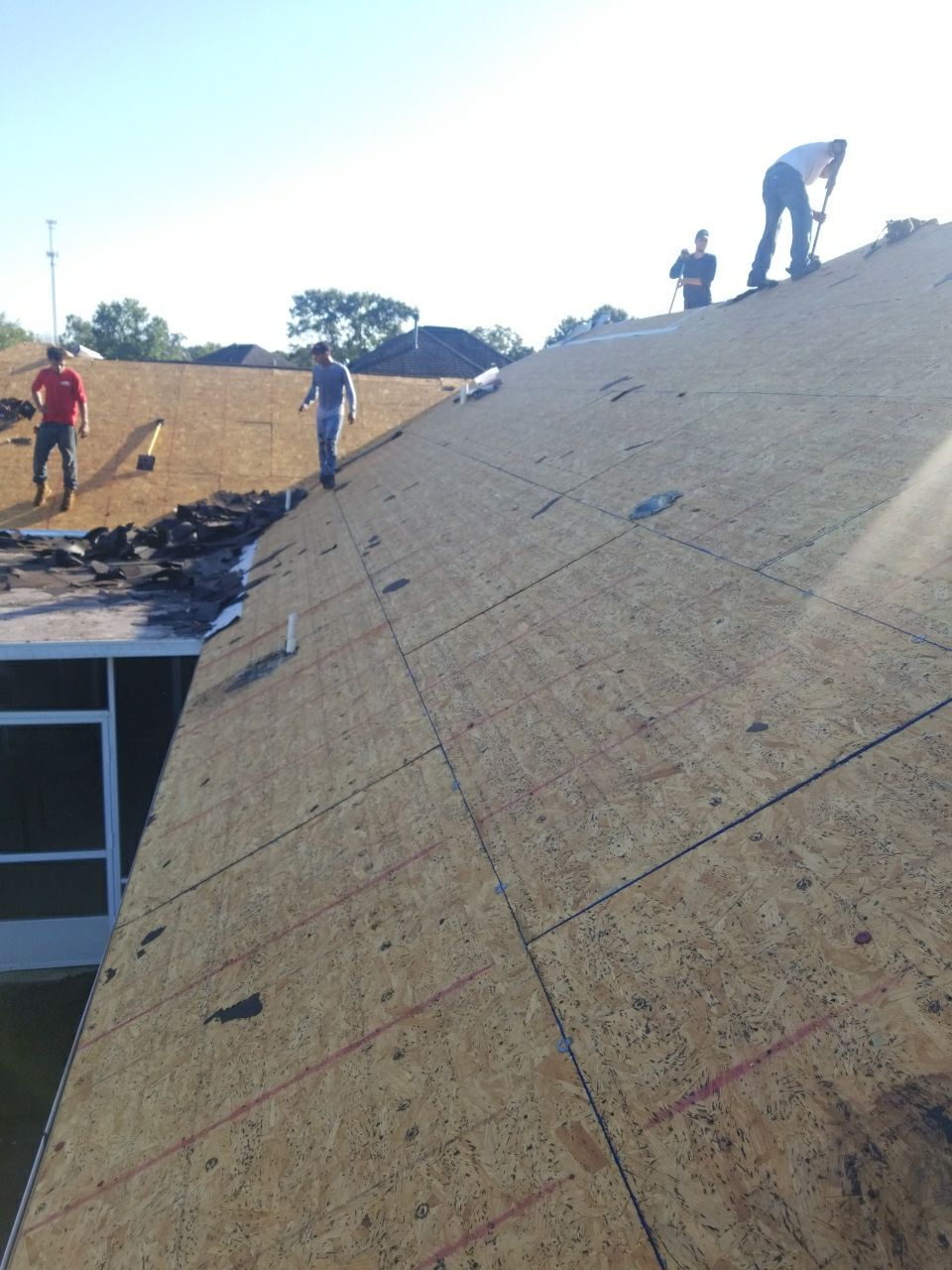 Residential Roofing Installation using Roof Replacement by American Roofing & Construction LLC