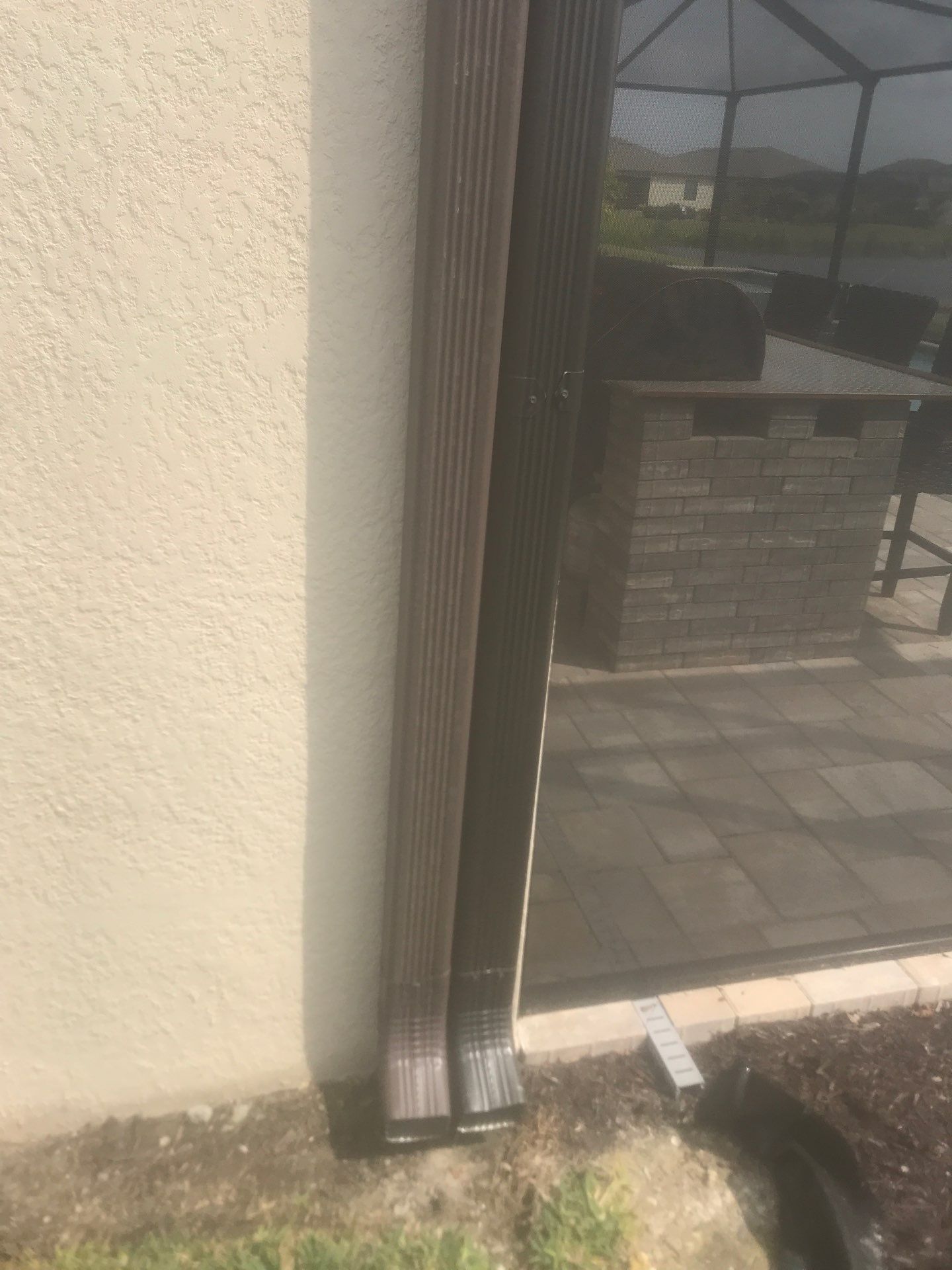 Gutter Brown Installation in Fort Myers FL by Gutter Professors