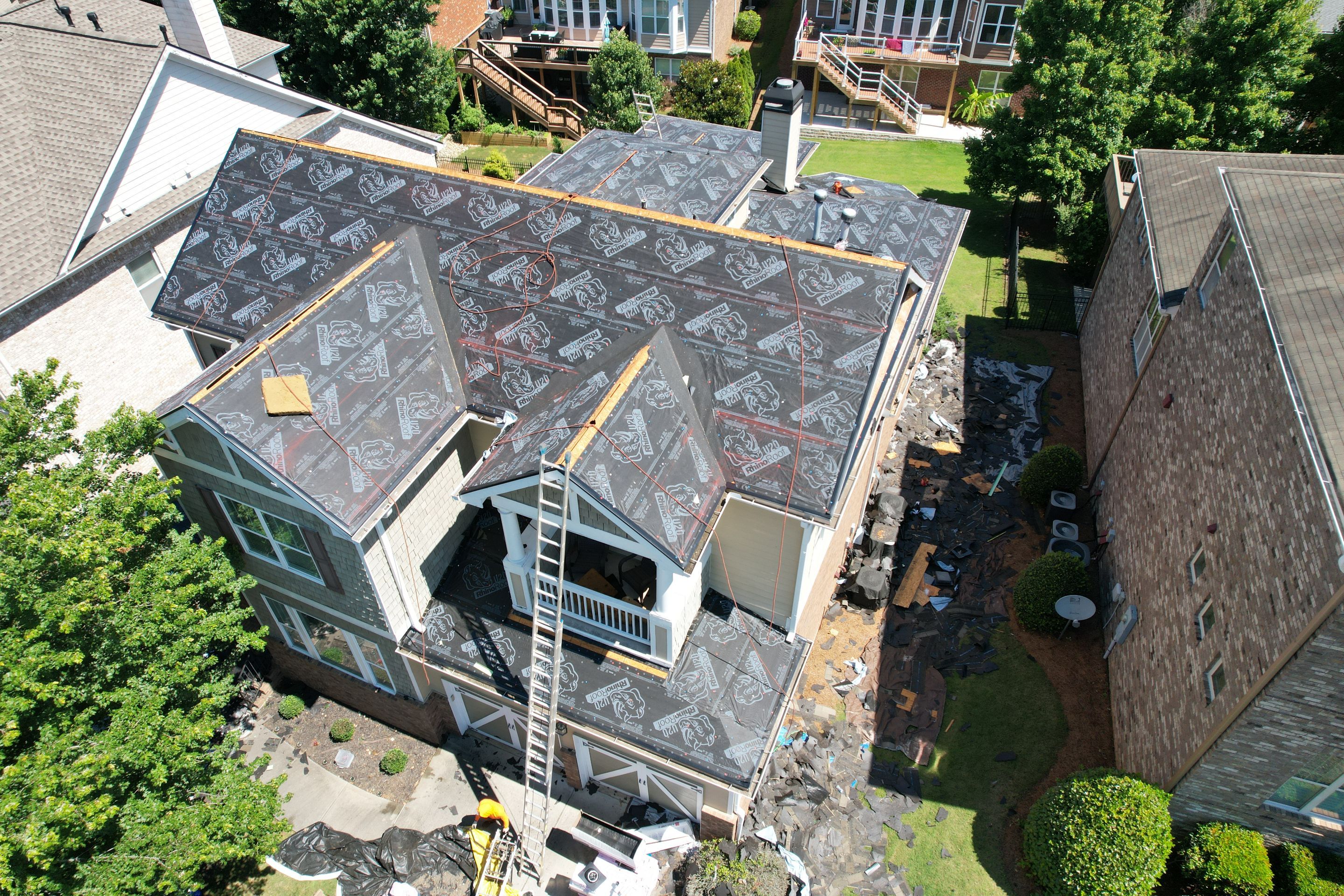 Residential Roofing Installation using Owens Corning by Inspector Roofing and Restoration