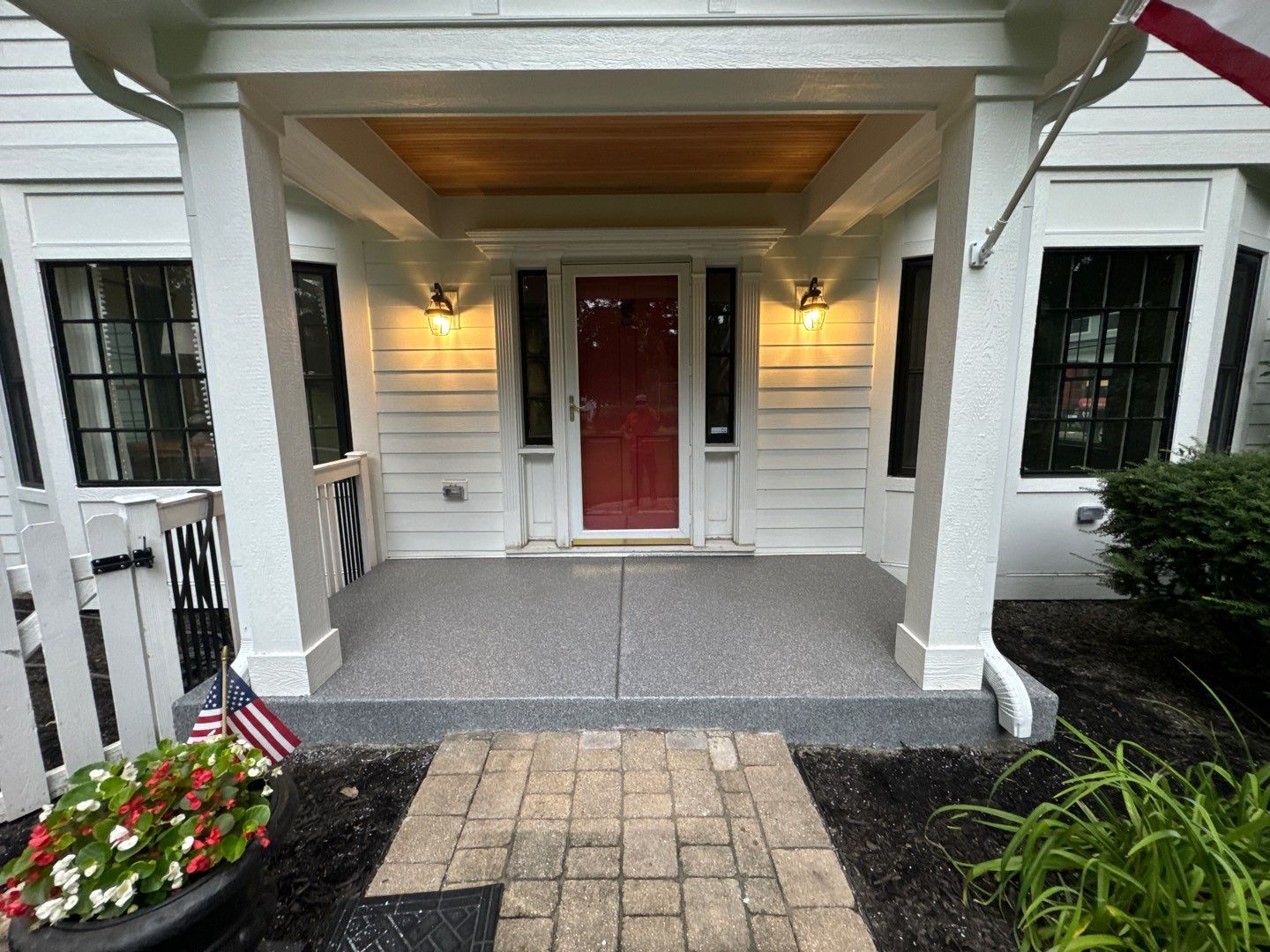 Lanai Grey Concrete Coating by Level 10 Coatings