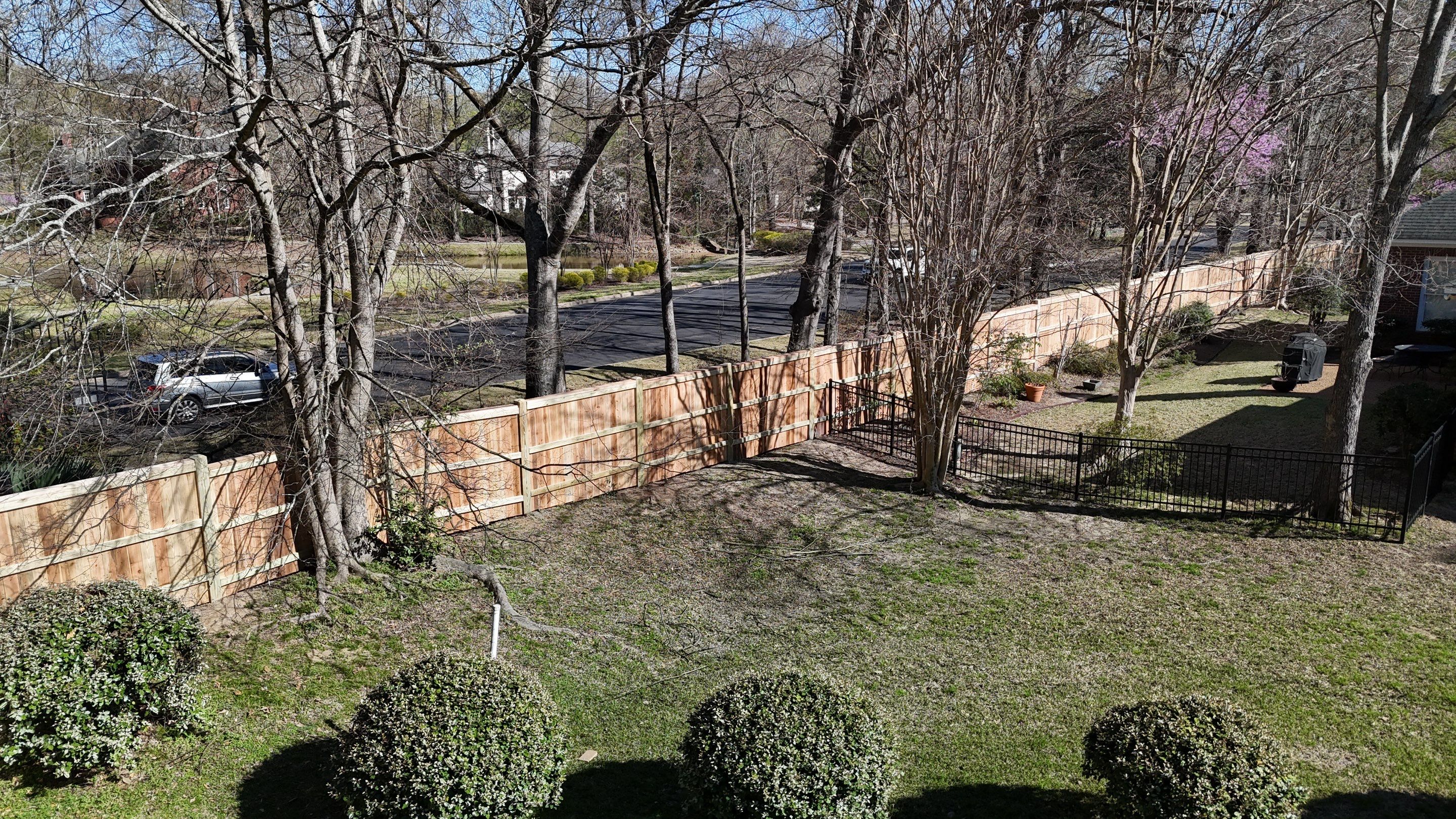 6' Cedar Good Neighbor 6x6 by Roberson Construction LLC