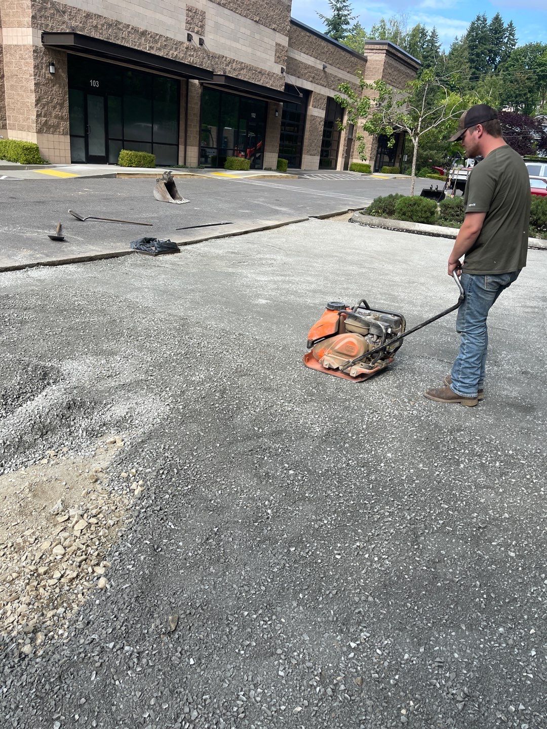 Asphalt Patch Repair & Concrete Curb Renovation | Kirkland  by Jireh Asphalt & Concrete Inc 