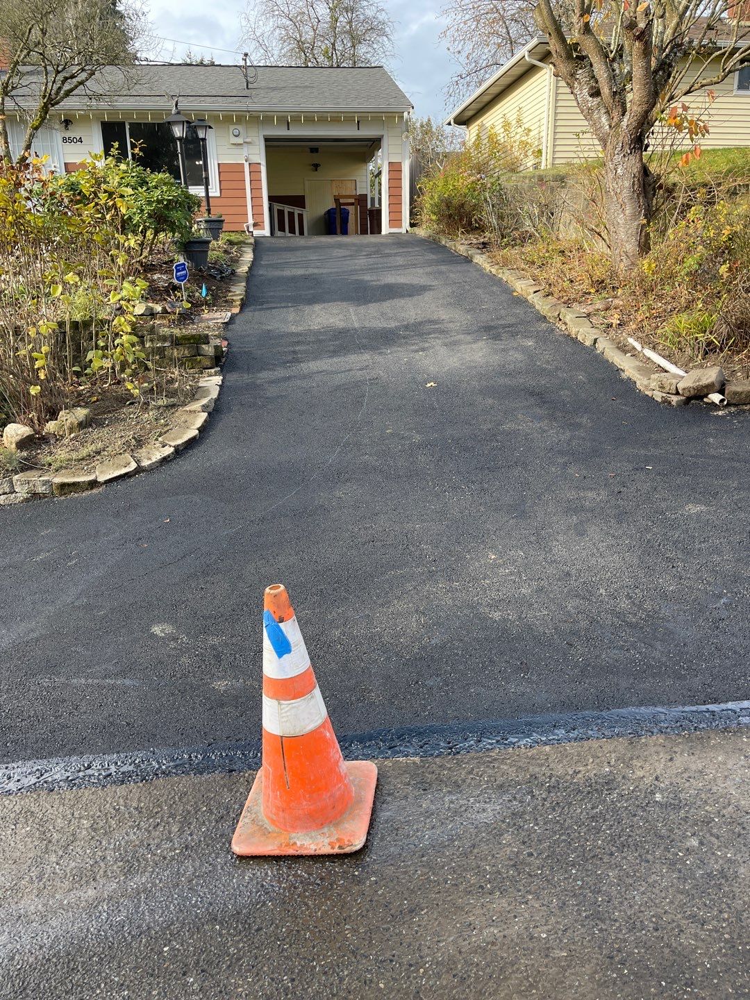 Concrete Garage Epoxy Paint Finish | Everett by Jireh Asphalt & Concrete Inc 