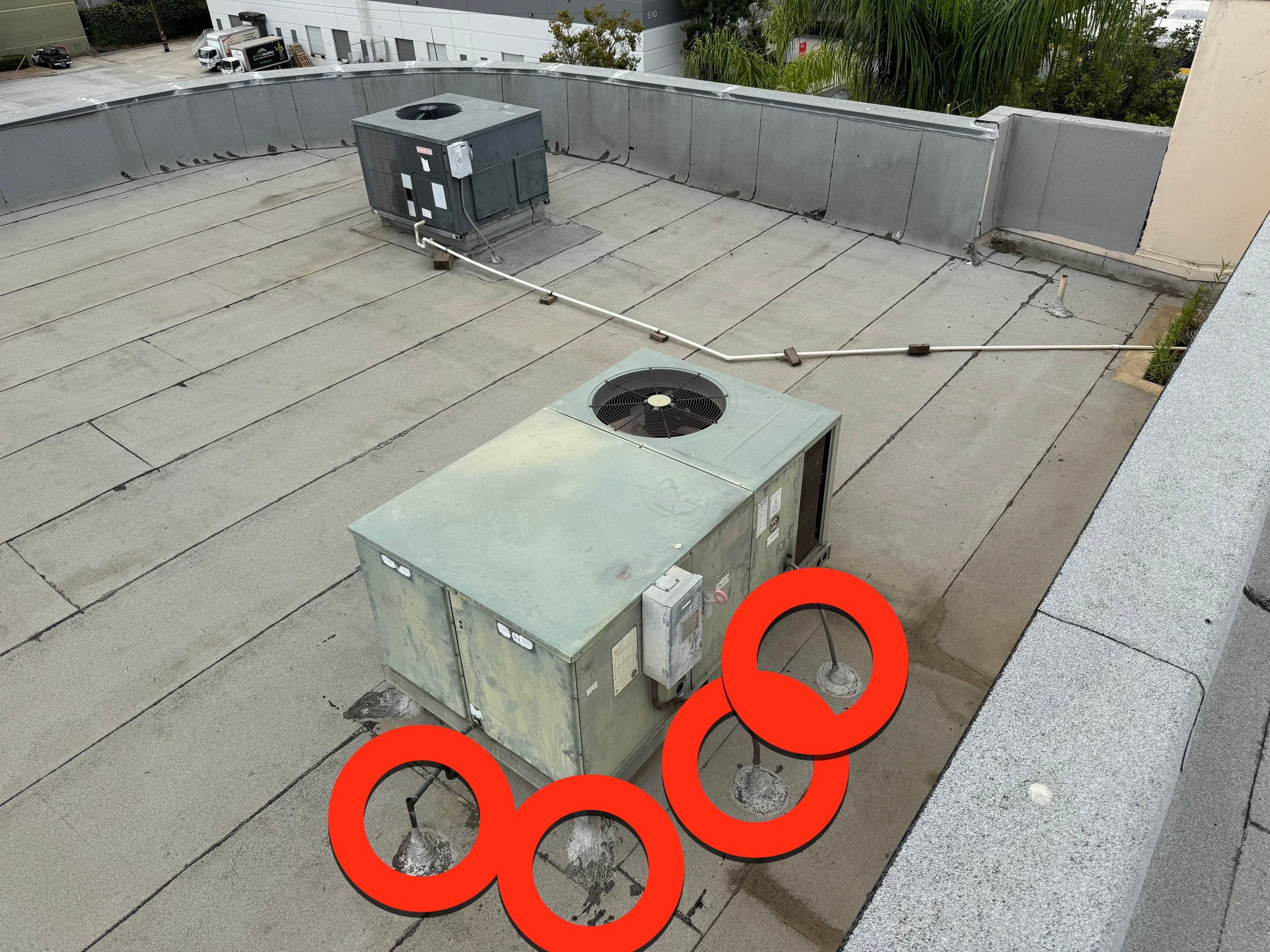 Escondido Commercial Roof Maintenance & Silicone Restoration Preparation by Zenith Roofing Services 