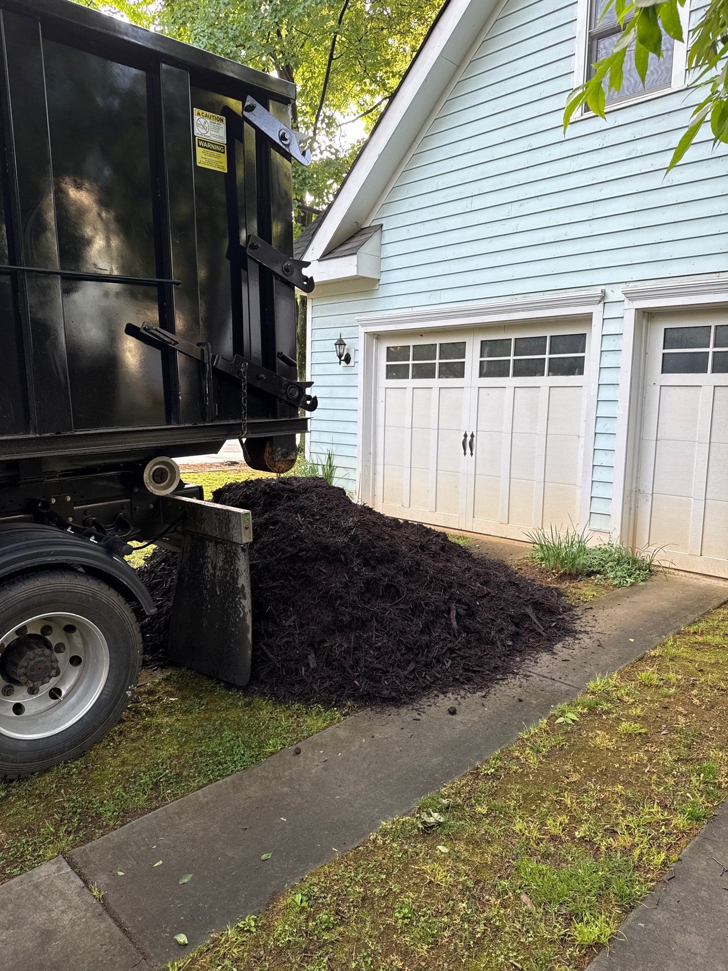 Project in Charlotte by Badger Hauling